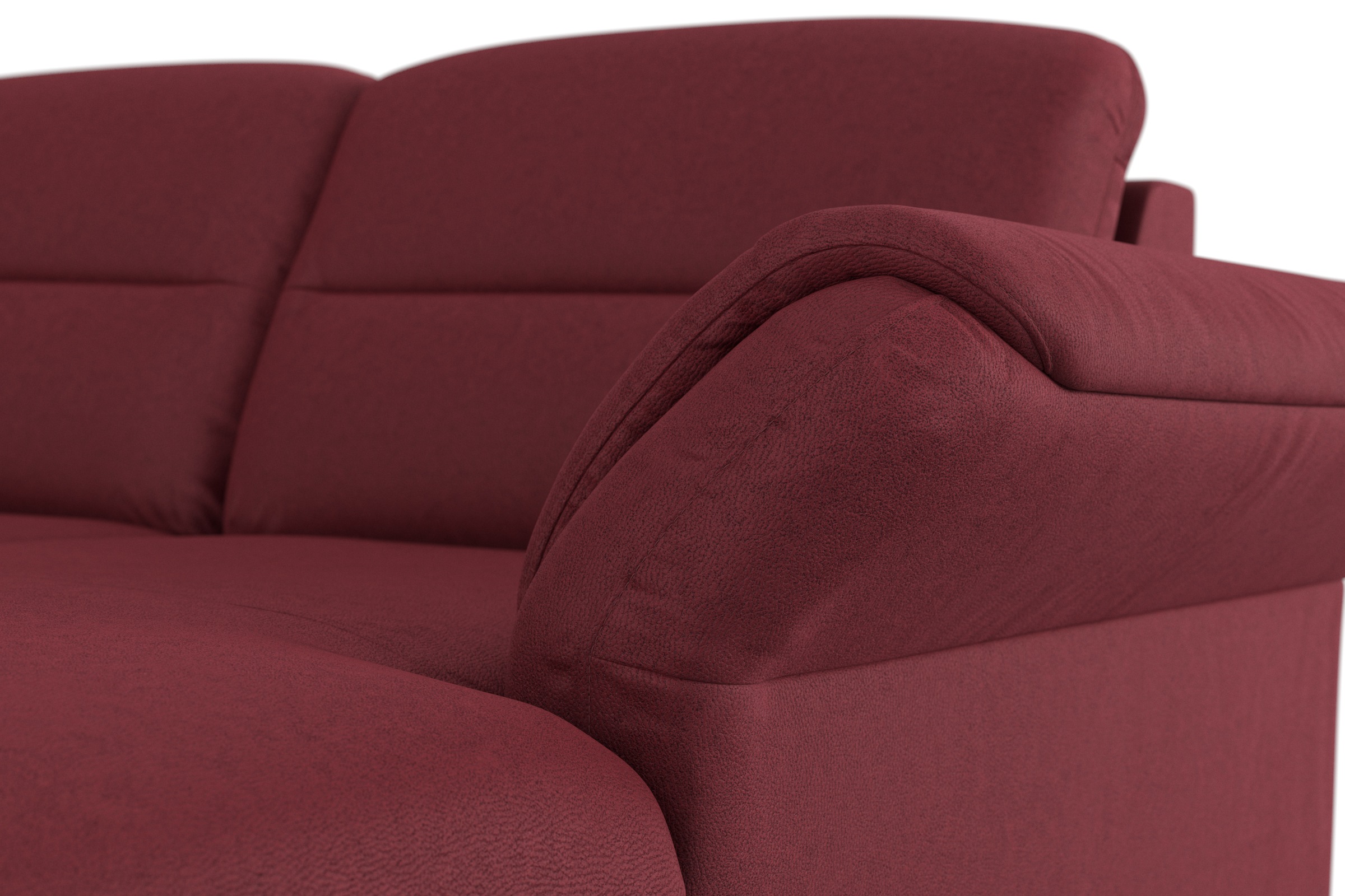 sit&more Wohnlandschaft »Mellum U-Form«, Federkern, wahlweise mit Bettfunktion, Stauraum und Armteilfunktion