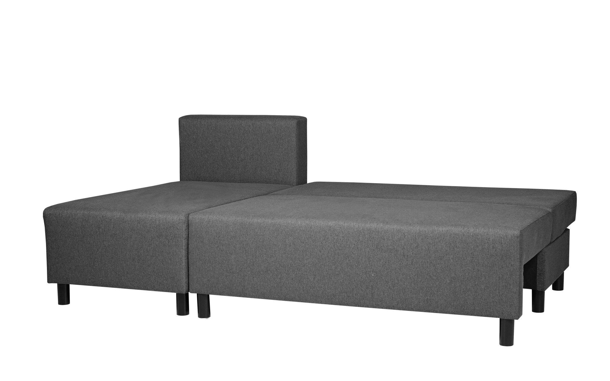INOSIGN Ecksofa »IWALANI, Schlafsofa mit Bettkasten, Recamiere beidseitig montierbar«, L-Form, B/T/H 199/135/83 cm, Struktur weich & Velvet