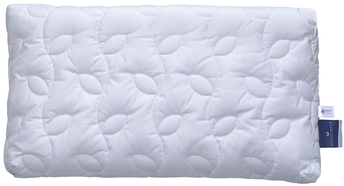 billerbeck Nackenstützkissen »Belair, Kissen 40x80 cm, geeignet für Hausstauballergiker«, Füllung: VITA TALALAY® - Latex, Bezug: Kuschelweicher Batist (100% Baumwolle), versteppt mit AIRTEC® (100% Polyester), (1 St.)