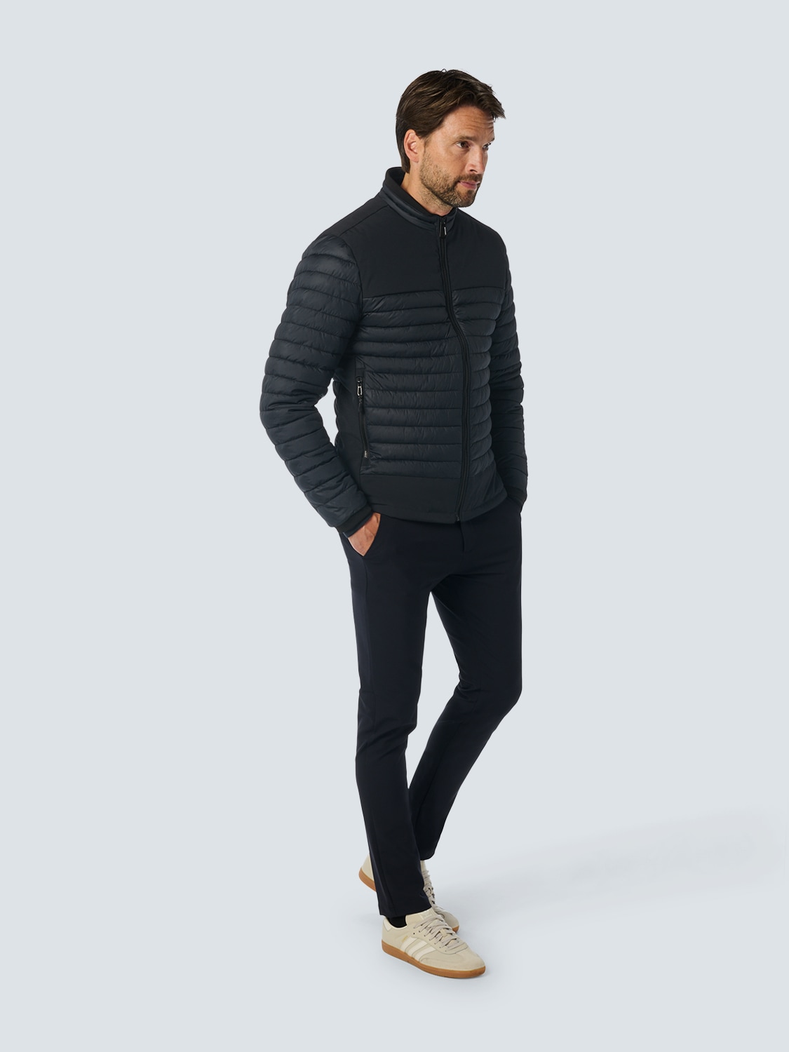 NO EXCESS Leichtdaunenjacke »No Excess Leichte Steppjacke mit matter Oberfläche«