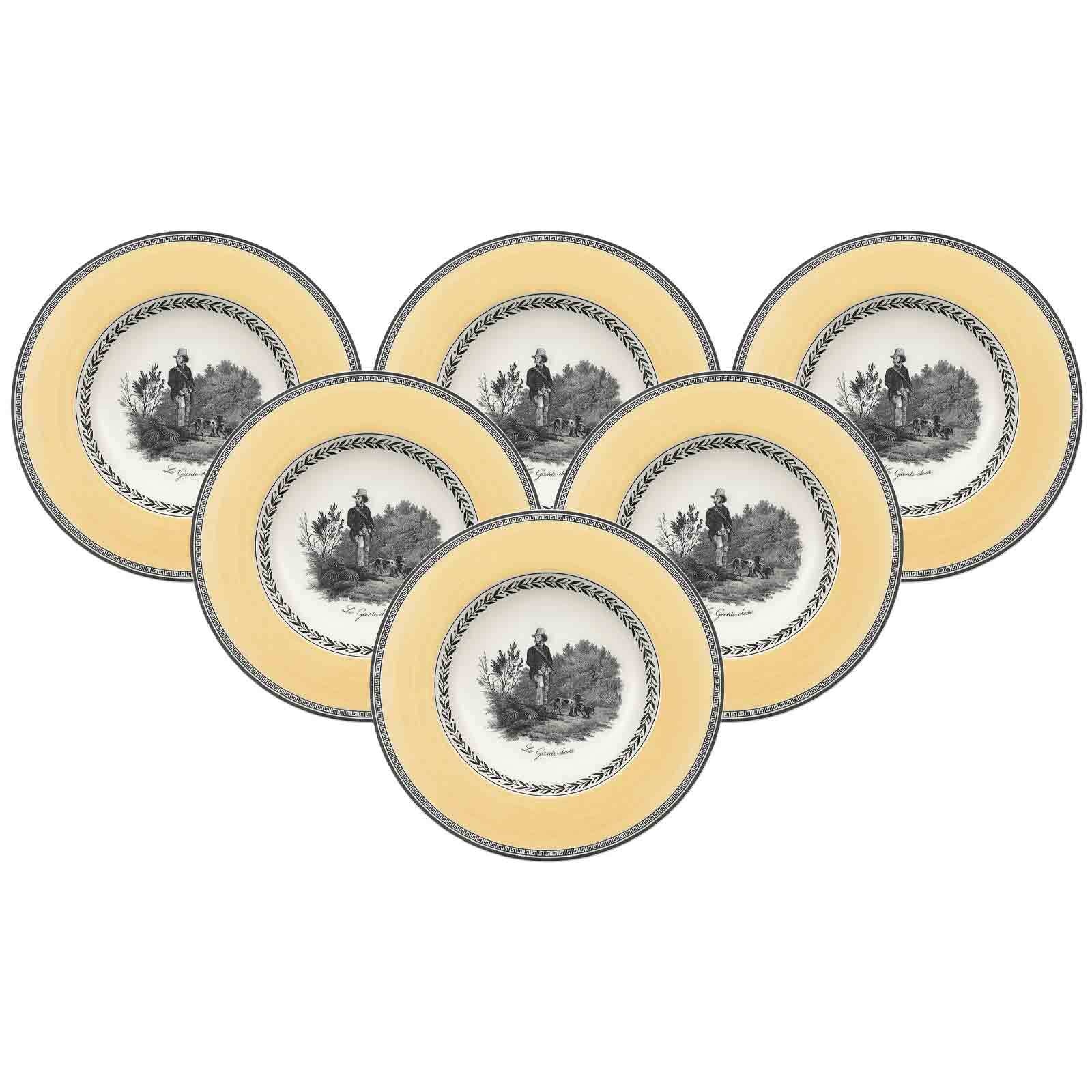 Villeroy & Boch Suppenteller »Suppenteller Audun Chasse ø 24,2 cm 6er Set w günstig online kaufen