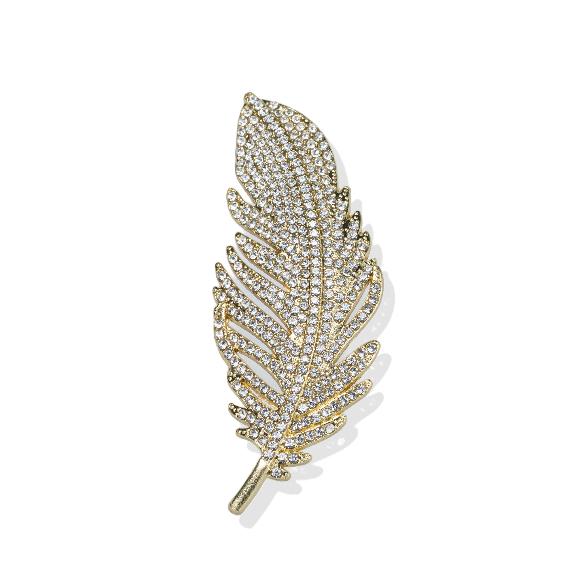 Aniston JEWELRY & WATCHES Brosche »Schmuck Geschenk Kupfer Ansteckschmuck Feder« ()