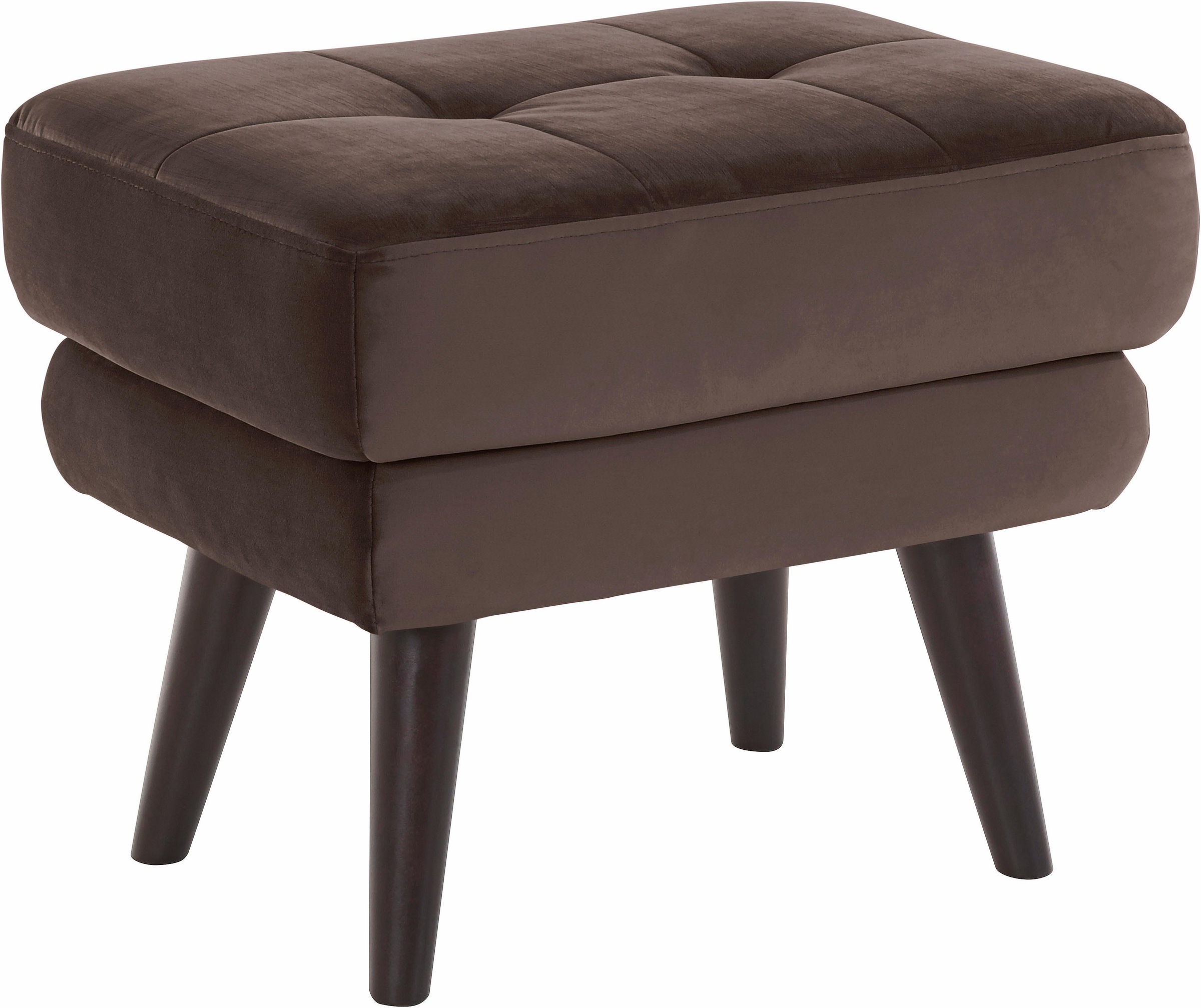 Home affaire Hocker »Hemmink« mit Knopfheftung günstig online kaufen