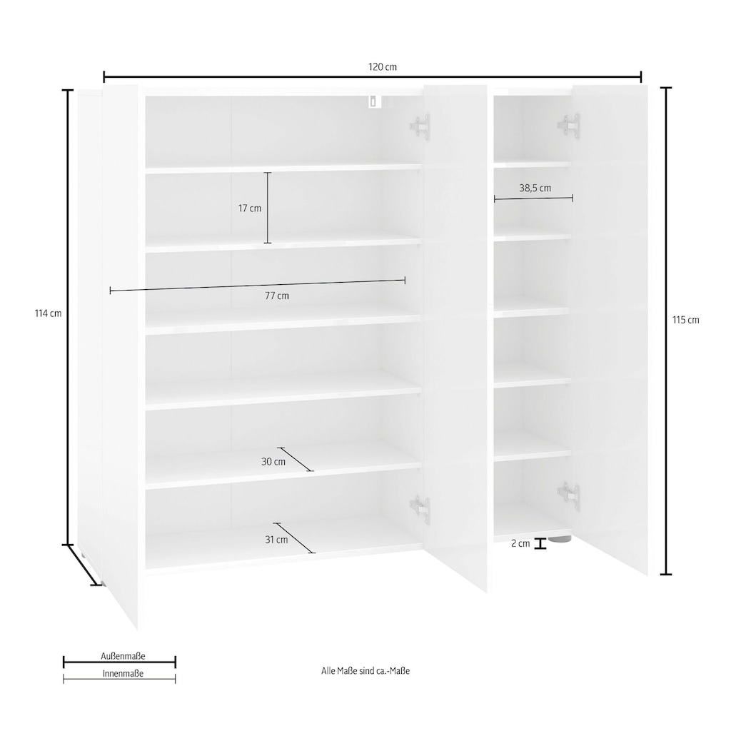 INOSIGN Schuhschrank »Mister«