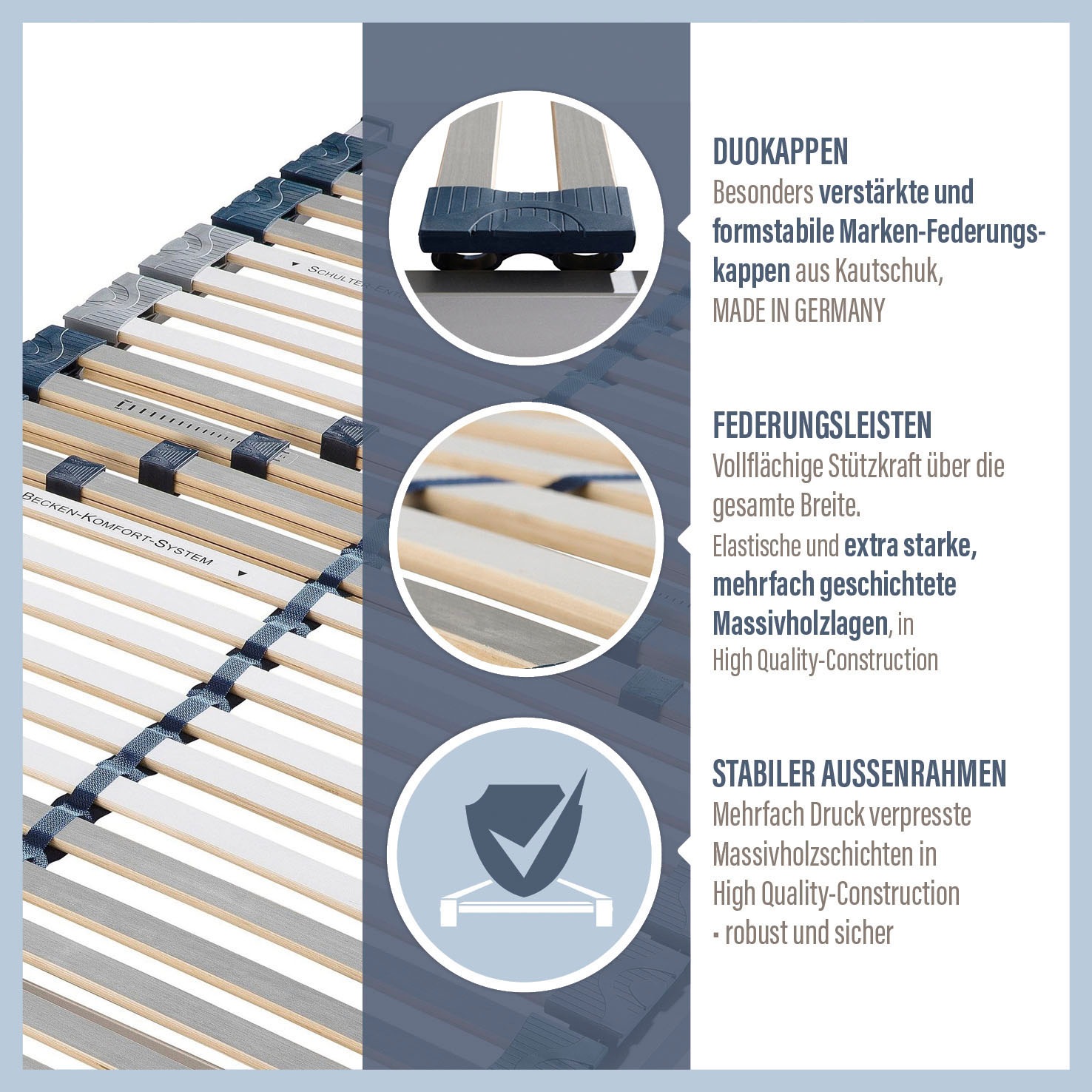 Beco Lattenrost "Perfekta 200" Lattenrost in verschiedenen Größen, extra st günstig online kaufen