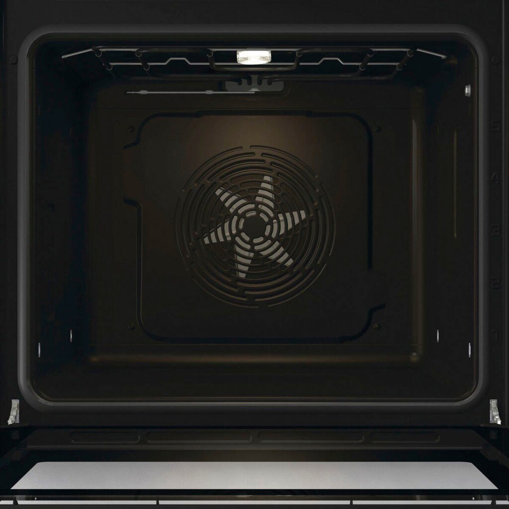 GORENJE Einbaubackofen »BOS6737E09BGOT«, BOS6737E09BGOT, mit 2-fach-Teleskopauszug, Aqua-Reinigungsfunktion, ExtraSteam