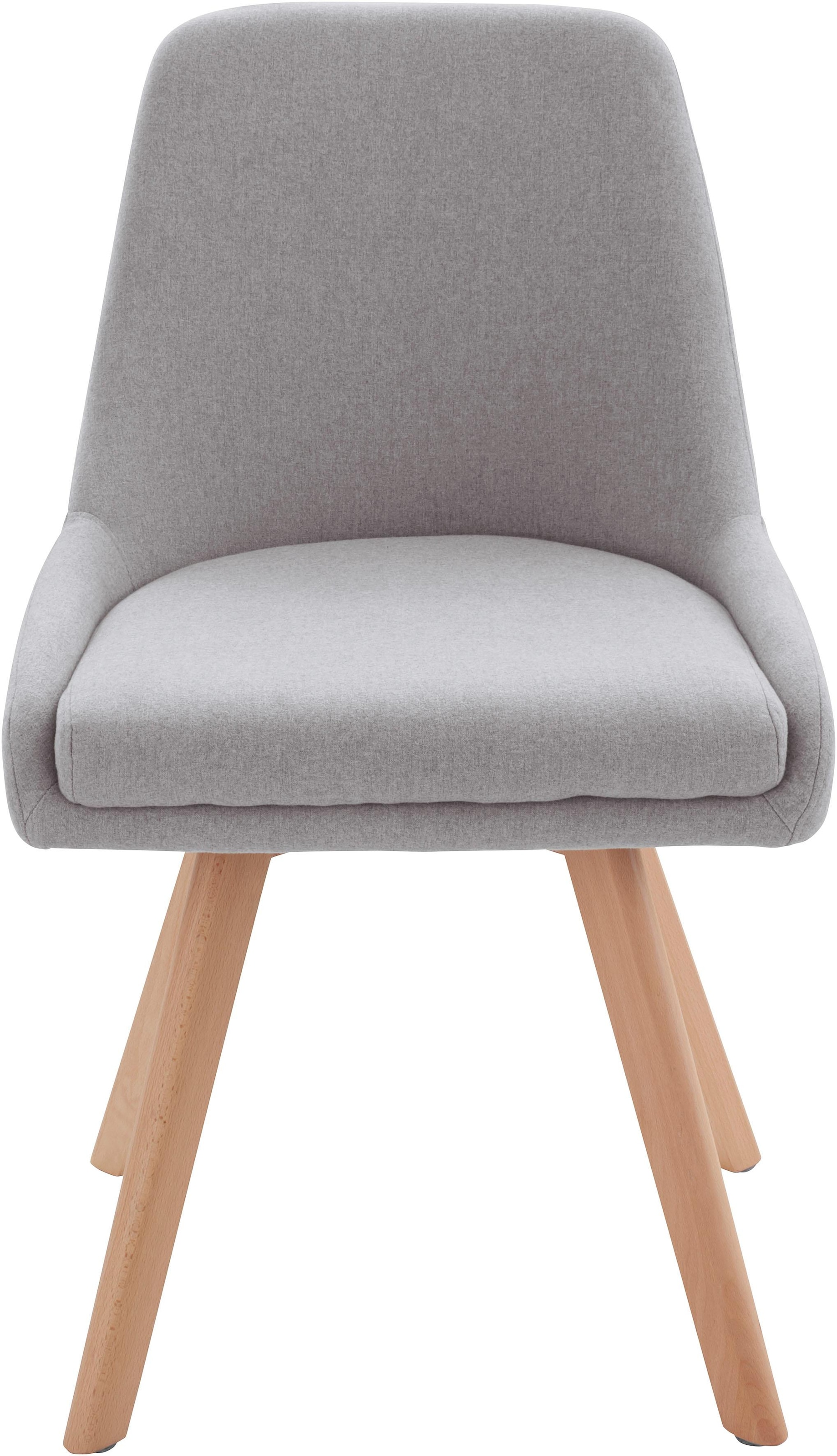 INOSIGN Esszimmerstuhl »Dilla, TOPSELLER!«, (Set), 2 St., Webstoff, im 1er und 2er Set, Webstoff Bezug, Sitzhöhe 48 cm, Küchenstuhl