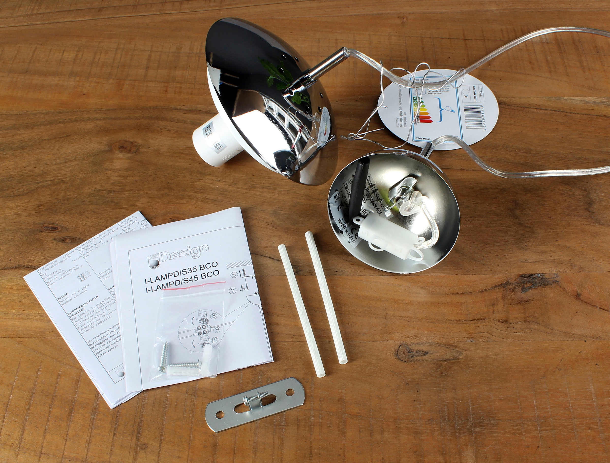 ECO-LIGHT Pendelleuchte »City«, Leuchtmittel E27 | ohne Leuchtmittel