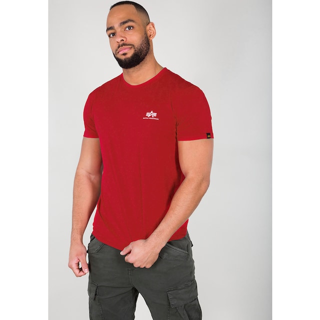 Alpha Industries Rundhalsshirt »BASIC T SMALL LOGO« bequem kaufen