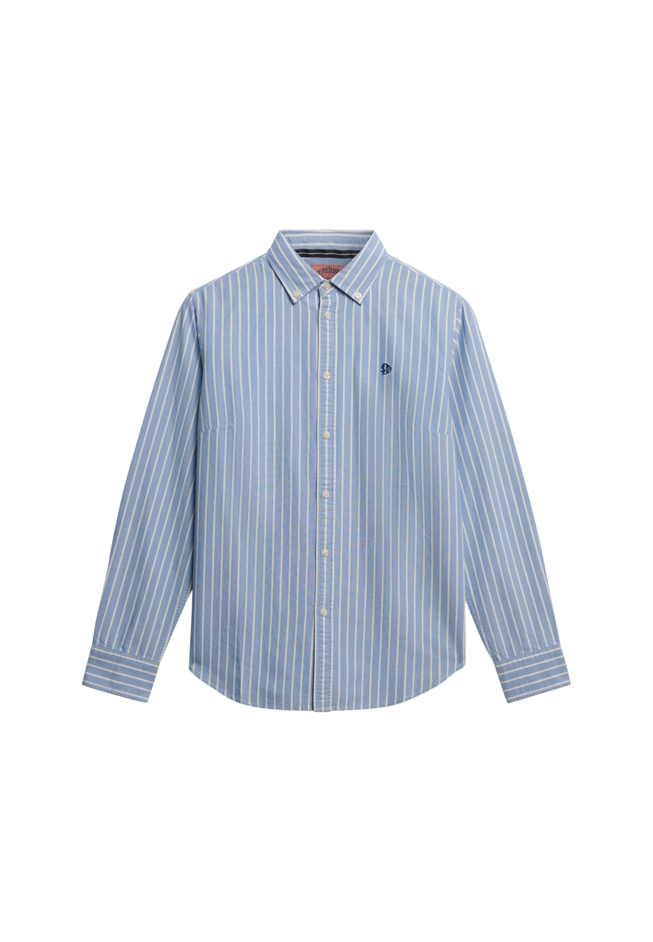 Superdry Hemdbluse »SLIM OXFORD BD L/S SHIRT« Baumwolle, slim fit