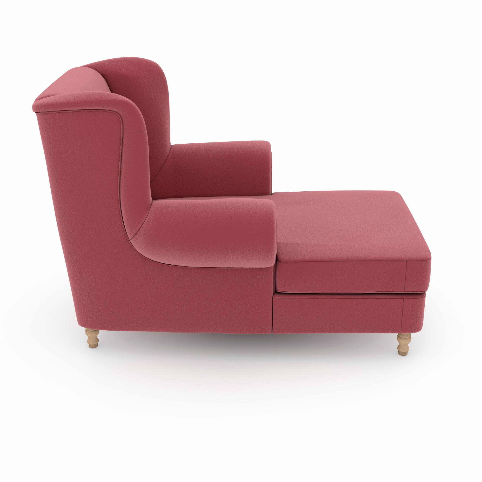 Max Winzer® Ohrensessel »Madeleine, Relaxsessel, Designsessel mit hohem Sitzkomfort«, Samtvelours Bezug in vielen Farbkombinationen