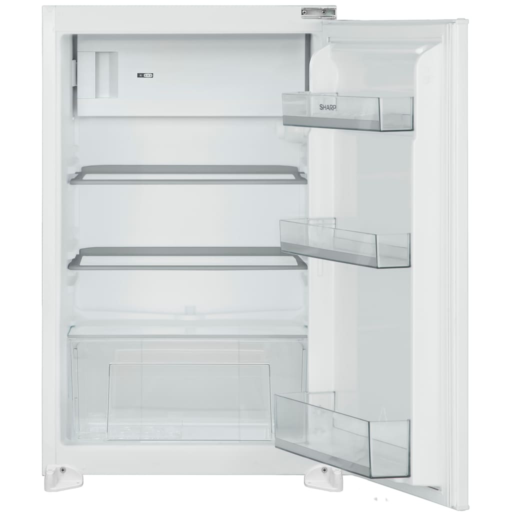 Sharp Einbaukühlschrank, SJ-LE123M1X-EU, 87,5 cm hoch, 54 cm breit