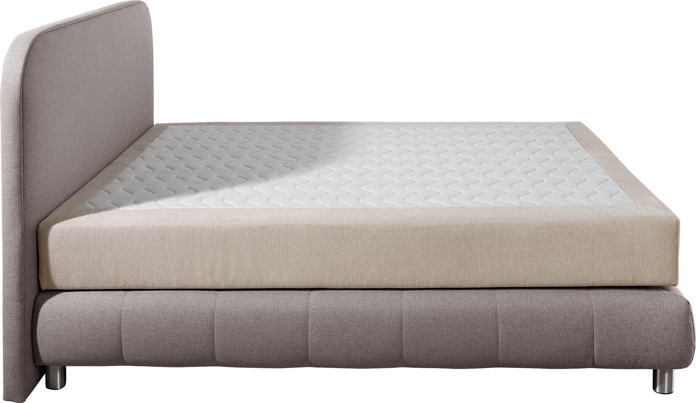 Home affaire Boxspringbett »Cesson, in verschiedenen Breiten«, inkl. Topper, wahlweise in H2, H3 oder H4 erhältlich