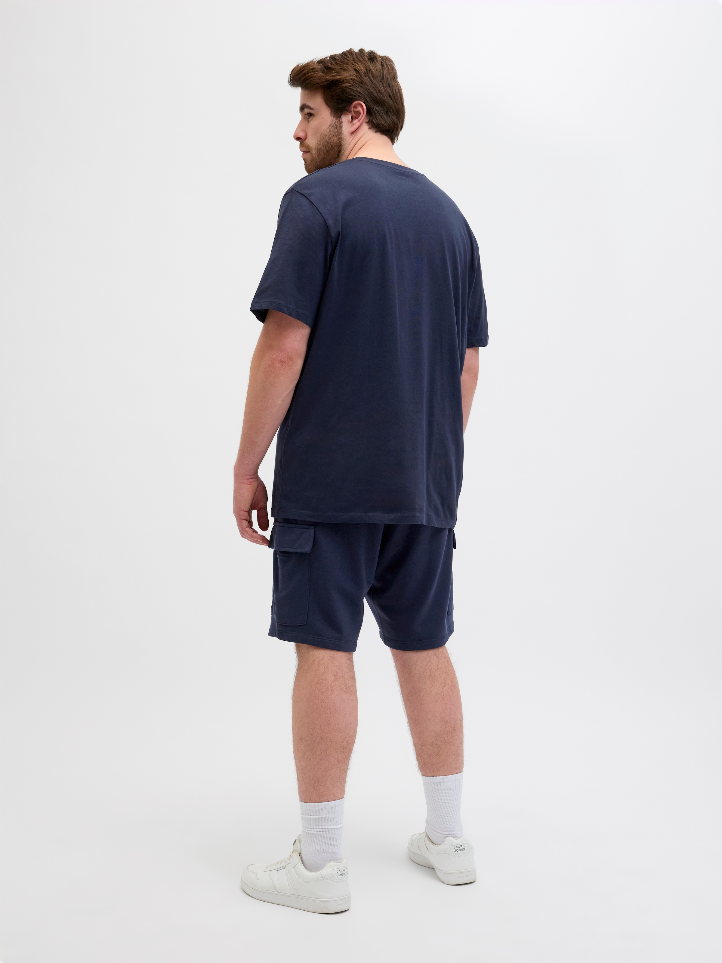 Jack & Jones PlusSize Shorts »JPSTKANE JJSCRIPT SWEAT SHORTS AMT PLS«