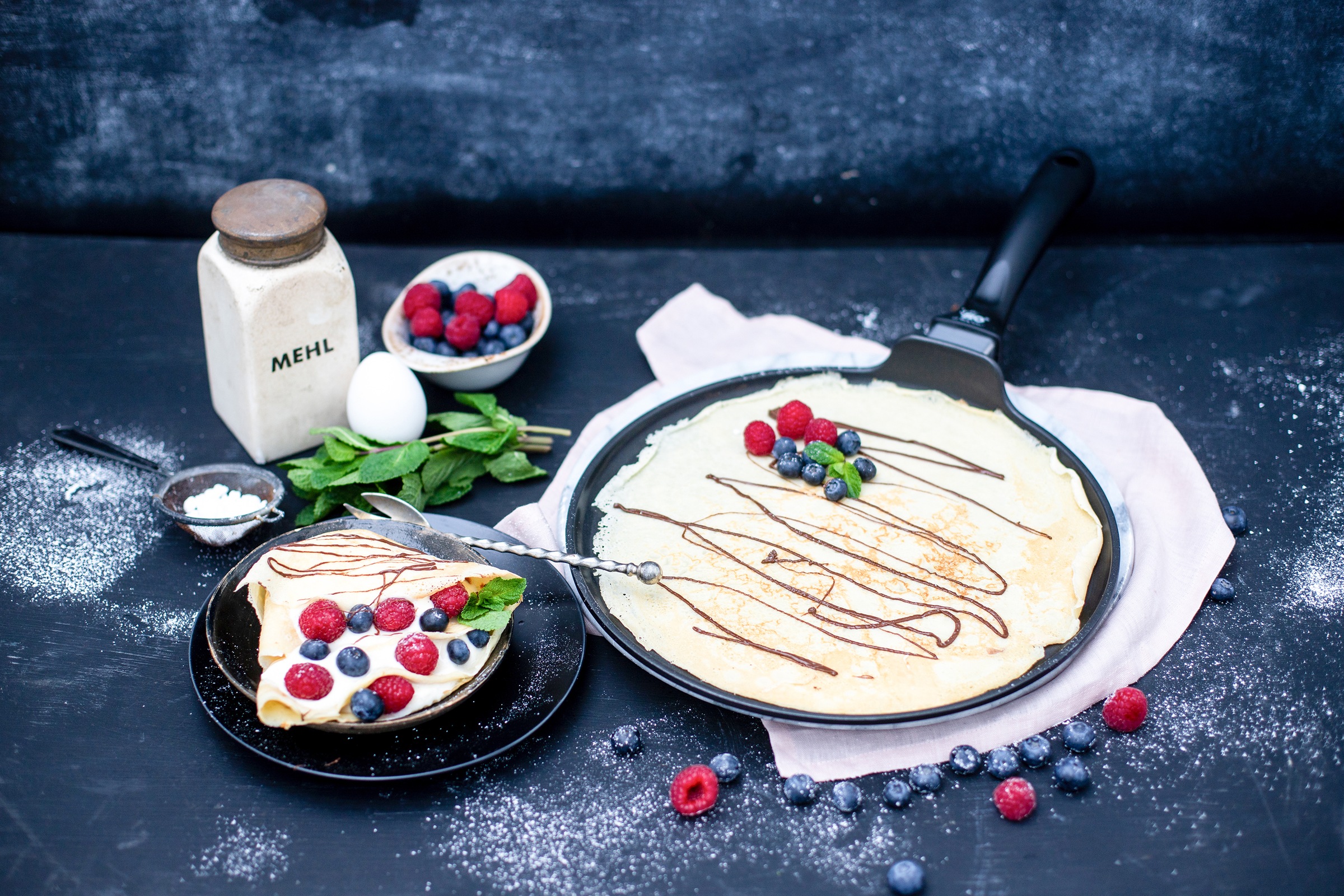 Elo Crêpepfanne »Alucast 28cm«, Aluminiumguss, (1 tlg.), Induktion, Ø 28 cm günstig online kaufen