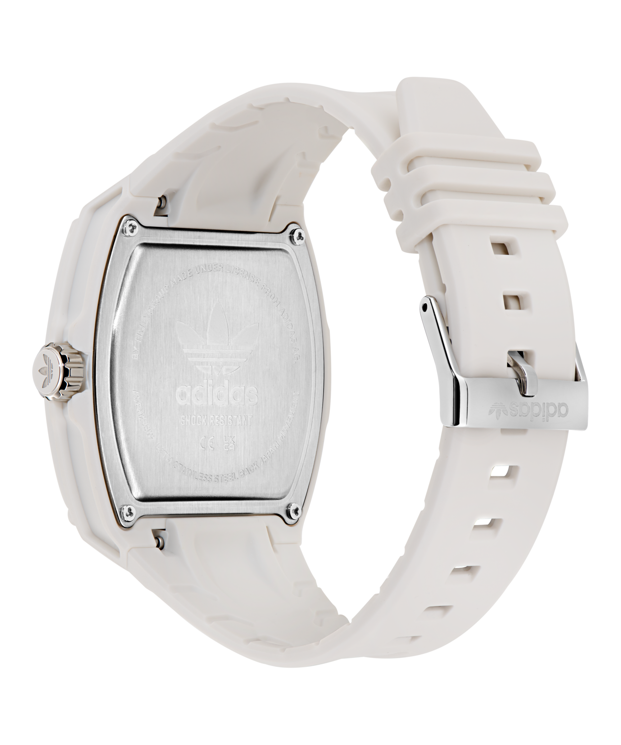 adidas Originals Quarzuhr »CITY TECH FIVE« Armbanduhr, Herrenuhr, Damenuhr, Resinarmband, Leuchtzeiger