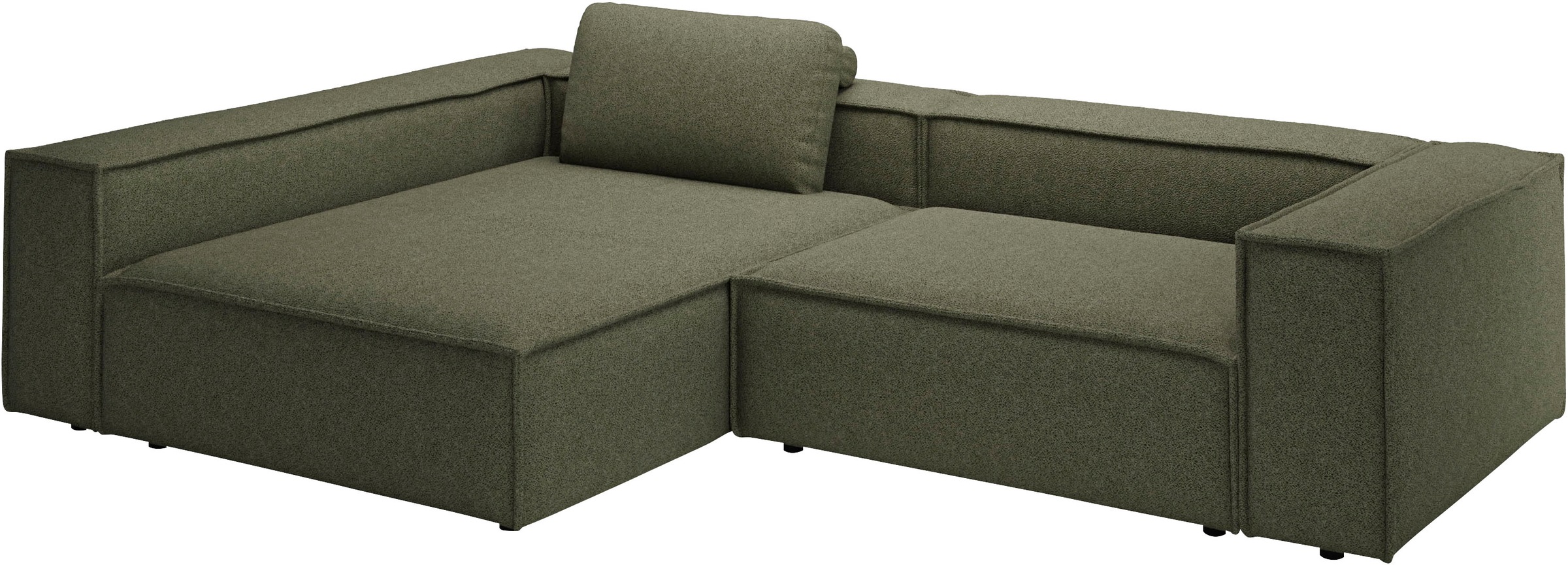 Places of Style Ecksofa »Watertown, moderne XXL L-Form, 306 cm breit«, Komfortabel mit tiefer Sitzfläche – ideal für große Wohnräume