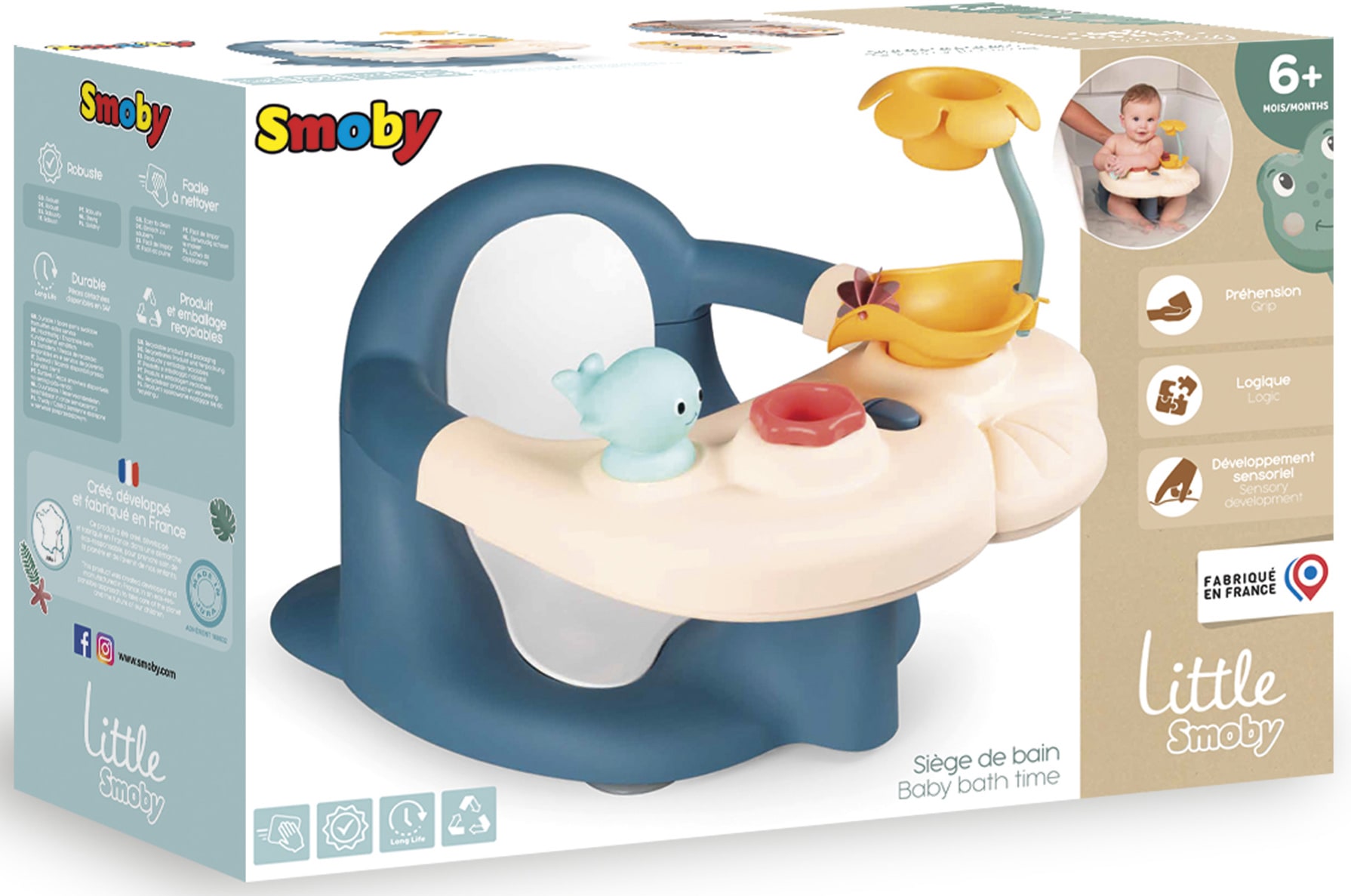 Smoby Badesitz »Little Smoby, Baby-Badesitz«, mit Activity-Board