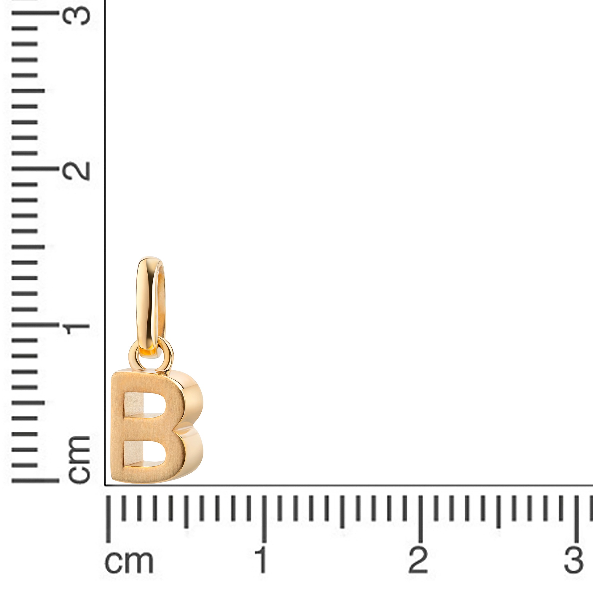 Firetti Kettenanhänger »Schmuck Geschenk Gold 333 Halsschmuck Anhänger Buchstabe Alphabet«