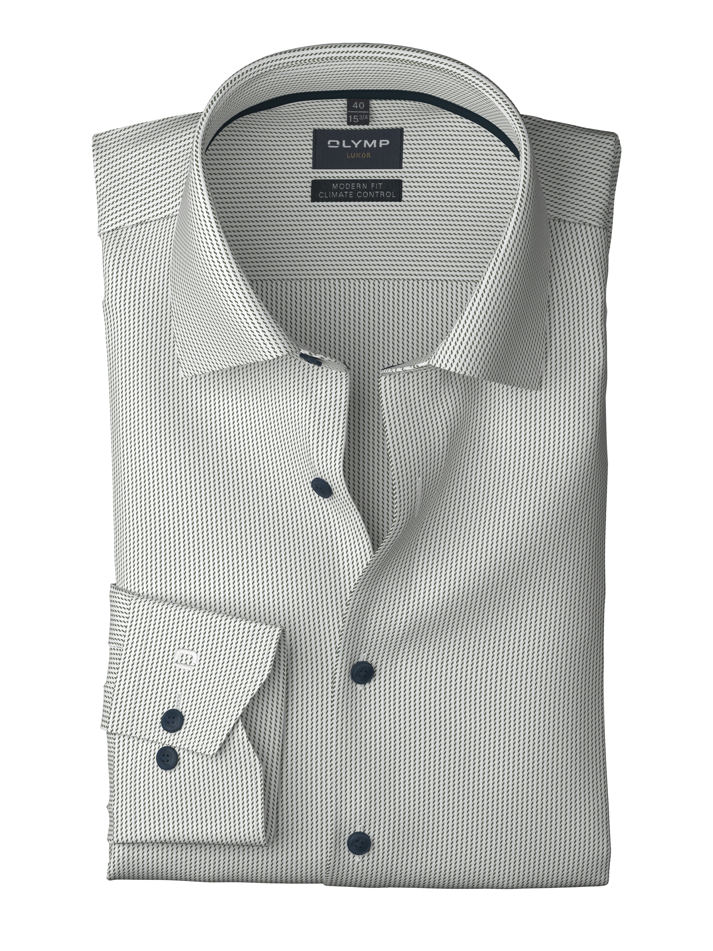 OLYMP Langarmhemd »Luxor 24/Seven« Businesshemd, modern fit, New Kentkragen