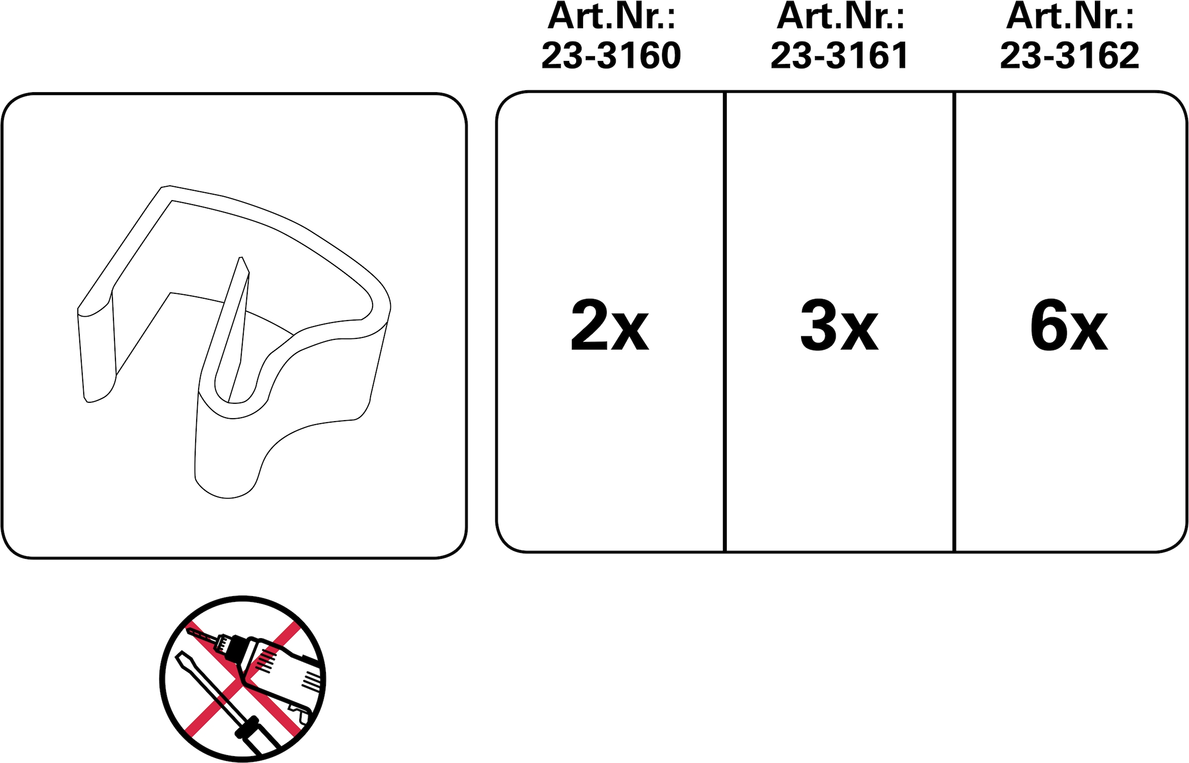 GARDINIA Sichtschutzbefestigung »Klemmhalter für (2 kaufen für Aluminium-Jalousien«, St.), Aluminium-Jalousien online