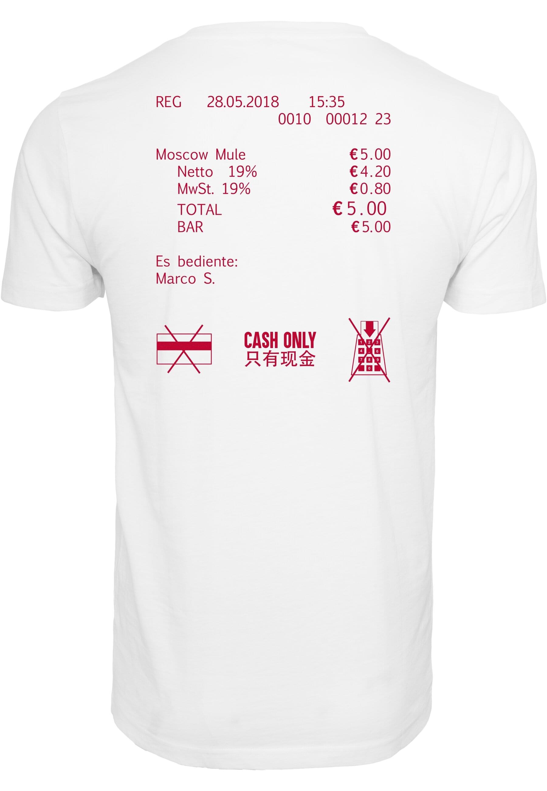 MisterTee Kurzarmshirt »MisterTee Herren Cash Only Tee« 1 Stk.