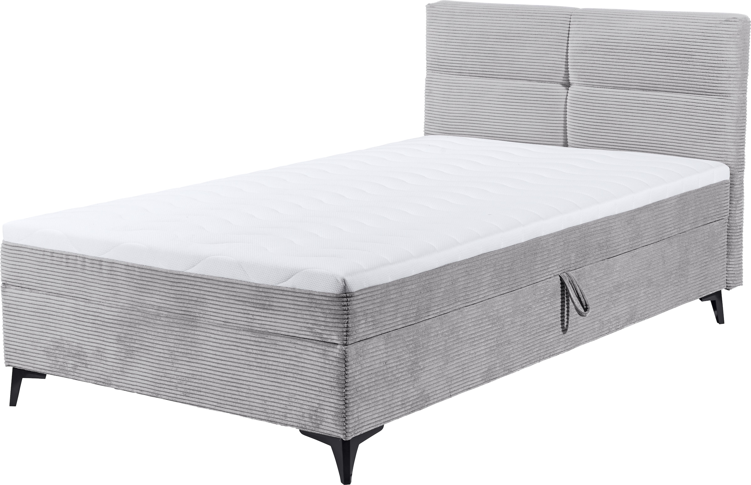 ED EXCITING DESIGN Boxbett »Andon« mit Bettkasten, integrierter Topper, universell aufbaubar