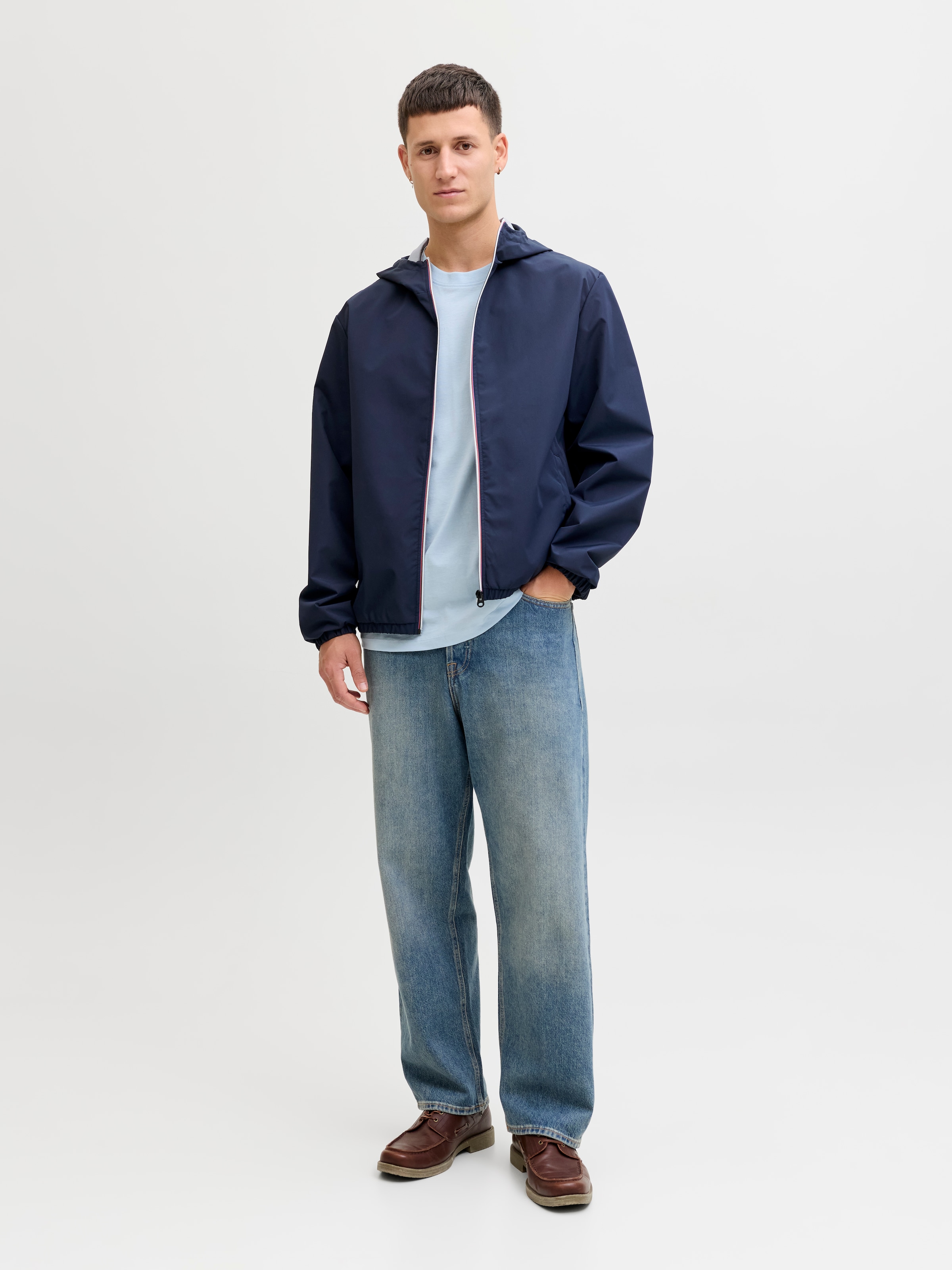Jack & Jones Blouson »JJJAKE LIGHT JACKET« mit Kapuze