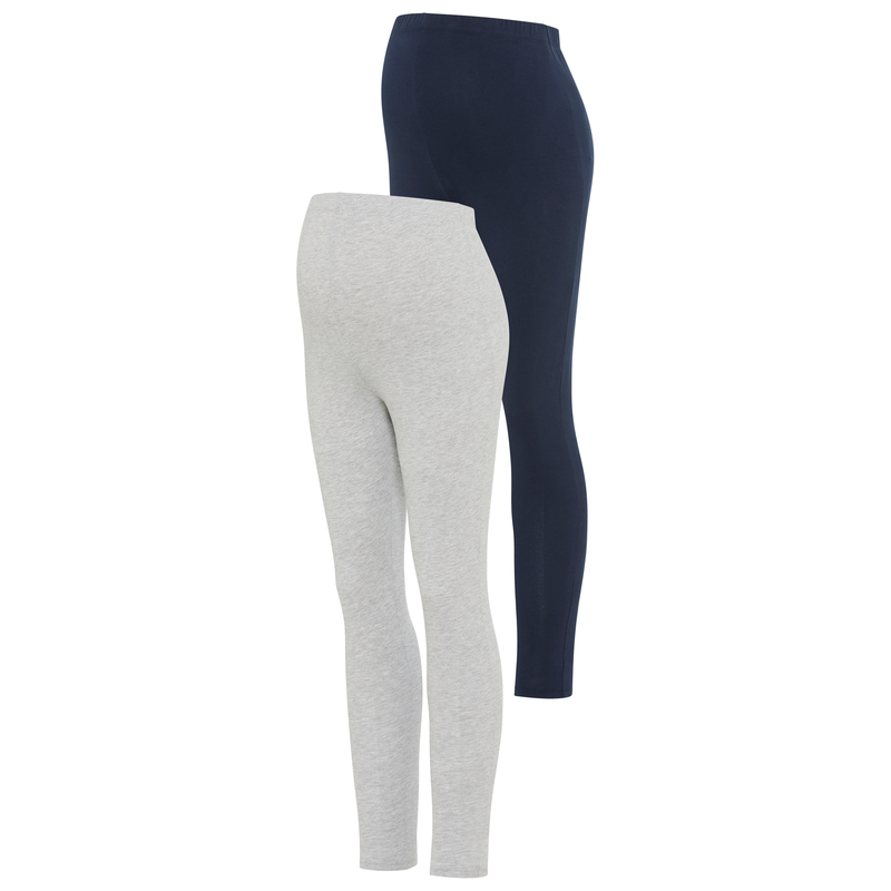 NEUN MONATE Umstandshose »2 Stück Umstands-Hosen für Schwangerschaft und Stillzeit« 2er Pack Leggings für Schwangerschaft & Stillzeit...