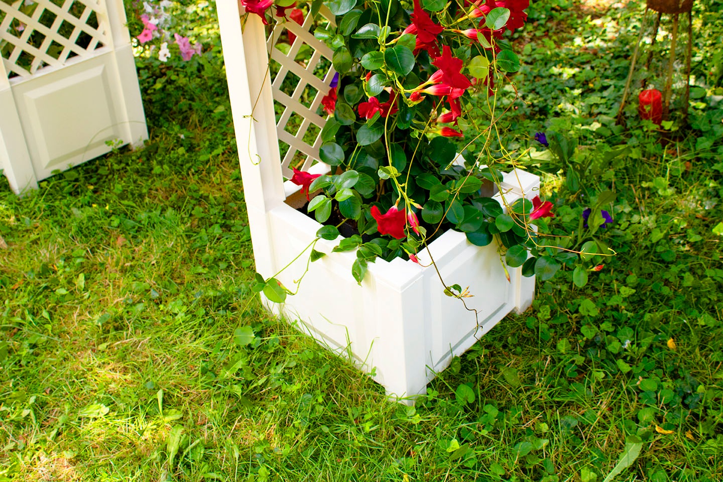 KHW Rosenbogen BxTxH: 174x43x207 cm, inkl. 2 Pflanzkästen