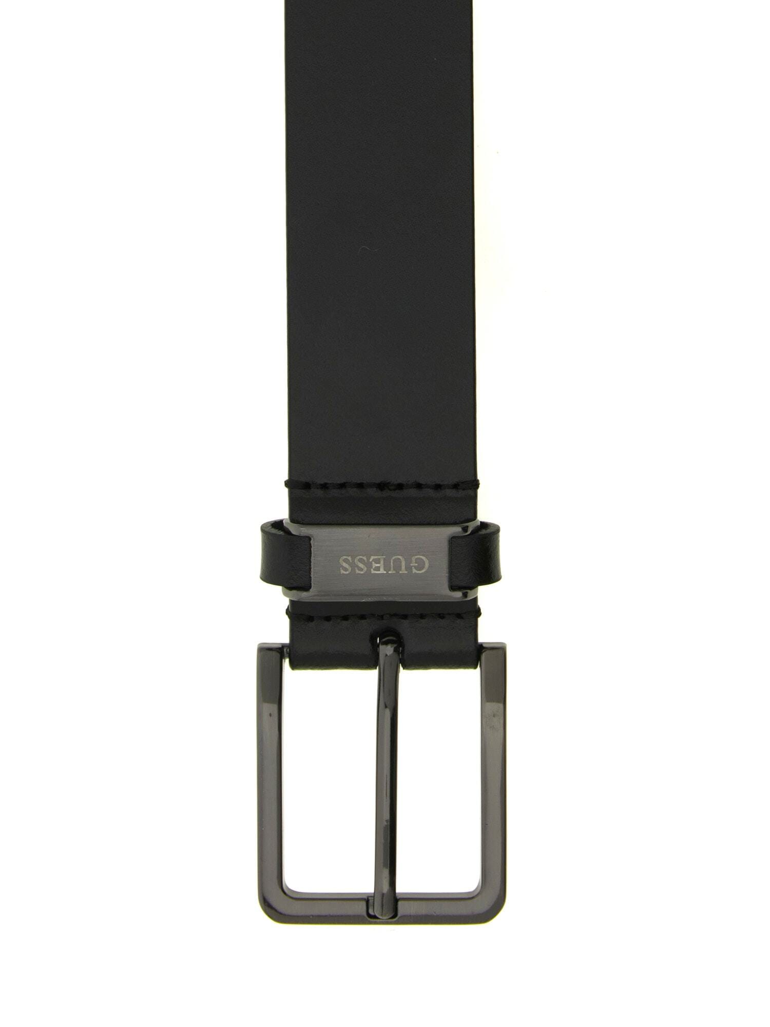 Guess Ledergürtel »BELT H35« mit dezentem Logoschriftzug