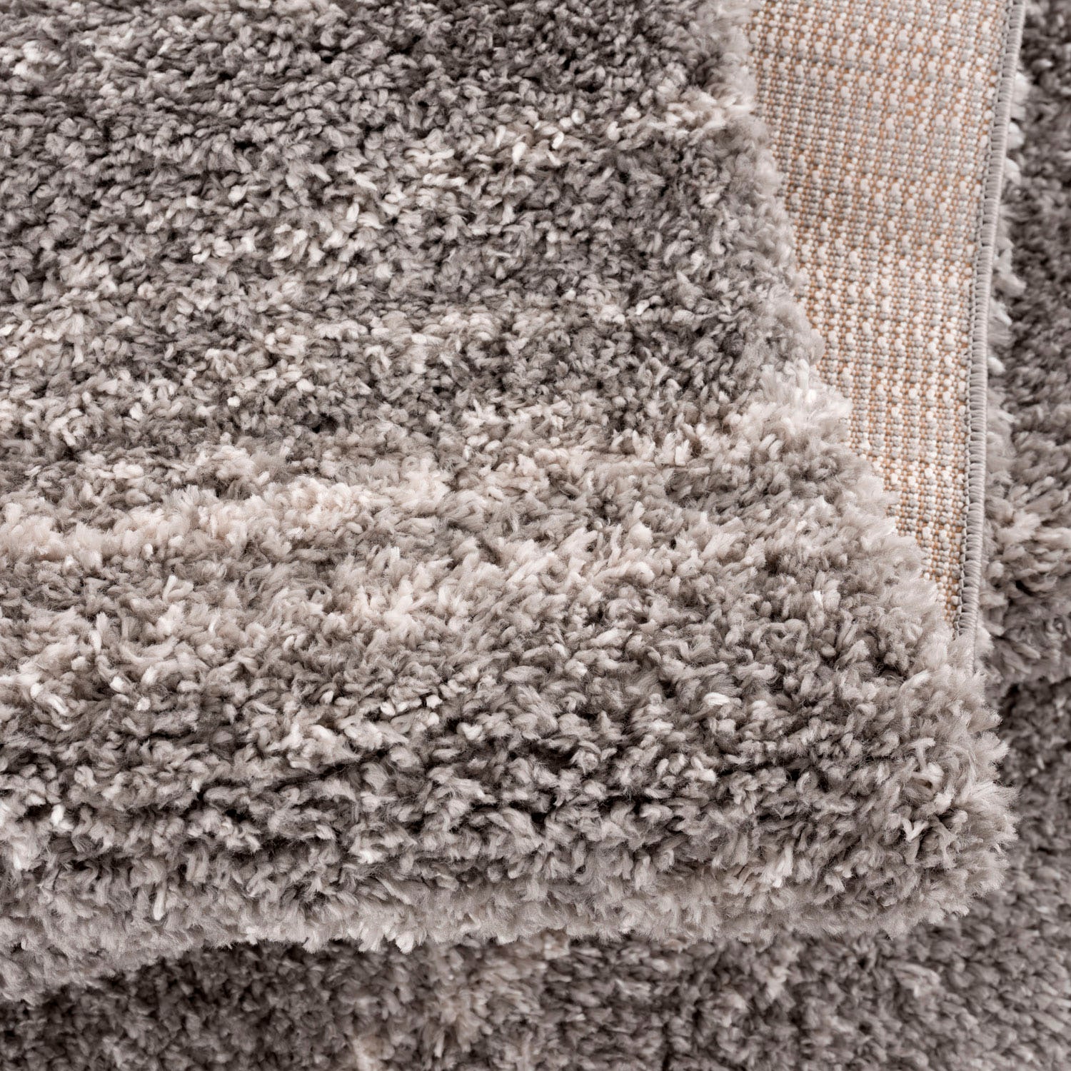 Carpet City Hochflor-Teppich »Pulpy 524«, rechteckig, 30 mm Höhe, besonders weich, mit Fransen, Meliert