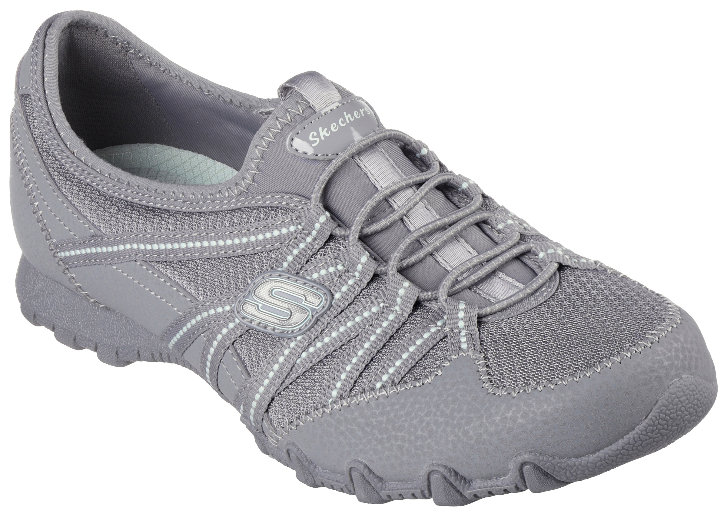 Skechers Slip-On Sneaker »BIKERS LITE-RELIVE«, Slipper, Sommerschuh, Freizeitschuh mit BioDri-Ausstattung