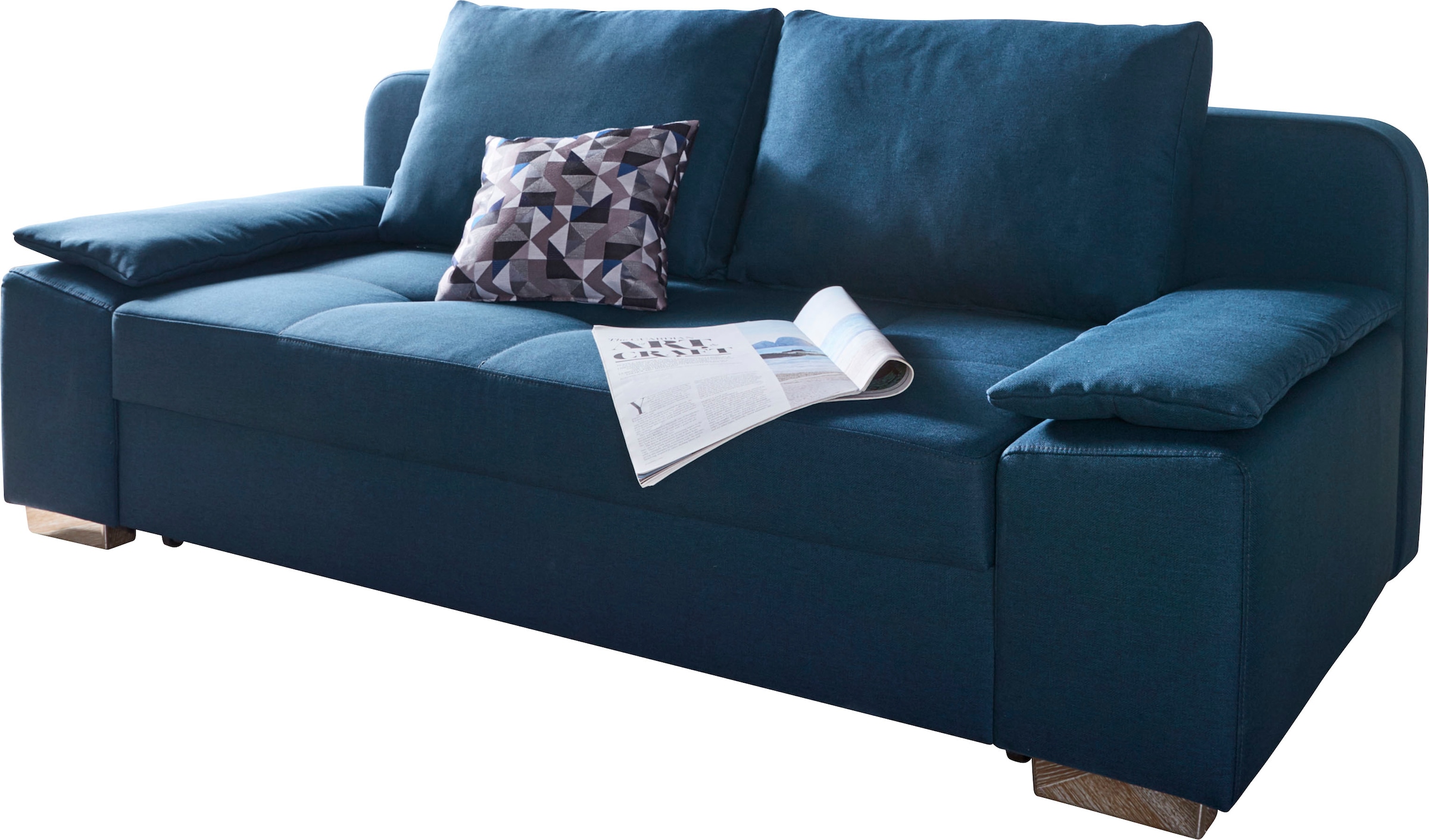 COLLECTION AB Schlafsofa »Paula«, mit Federkern, inklusive Bettfunktion und Bettkasten