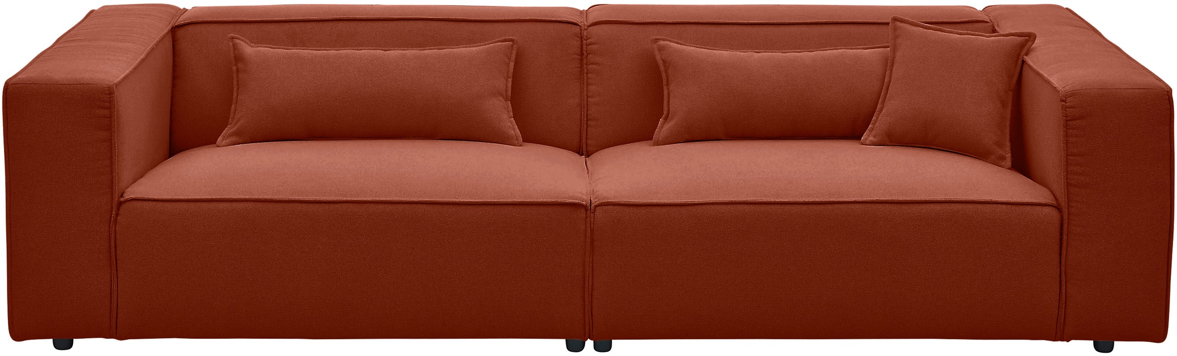 LeGer Home by Lena Gercke 3-Sitzer »PIARA, Couch mit Kedernaht, Sofa in Cor günstig online kaufen