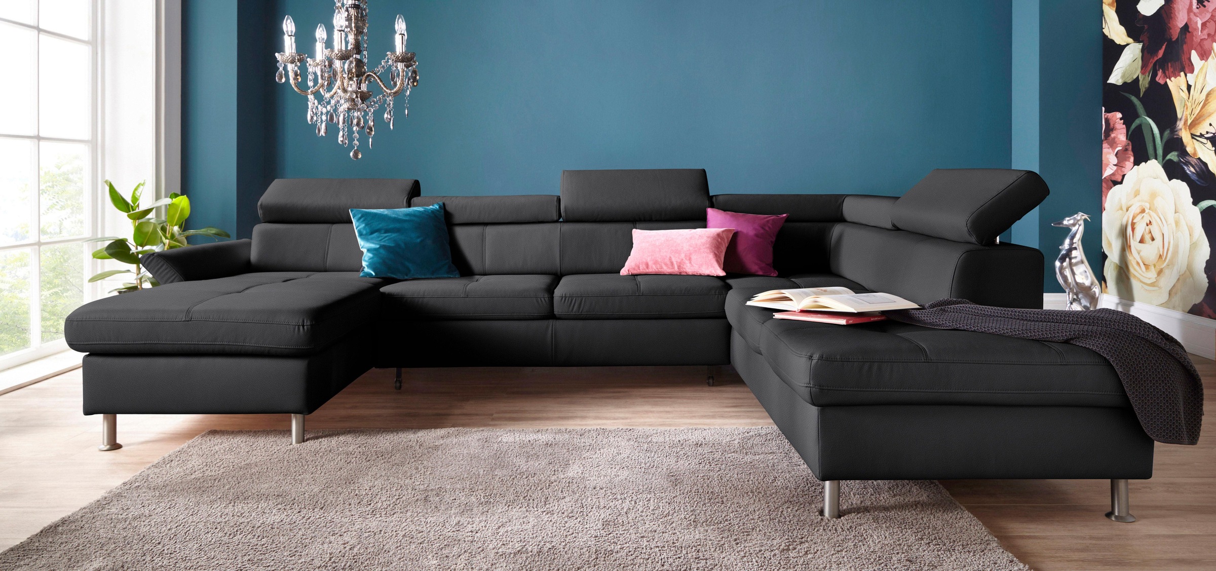 exxpo - sofa fashion Wohnlandschaft »Maretto, bequem und komfortabel, viel günstig online kaufen