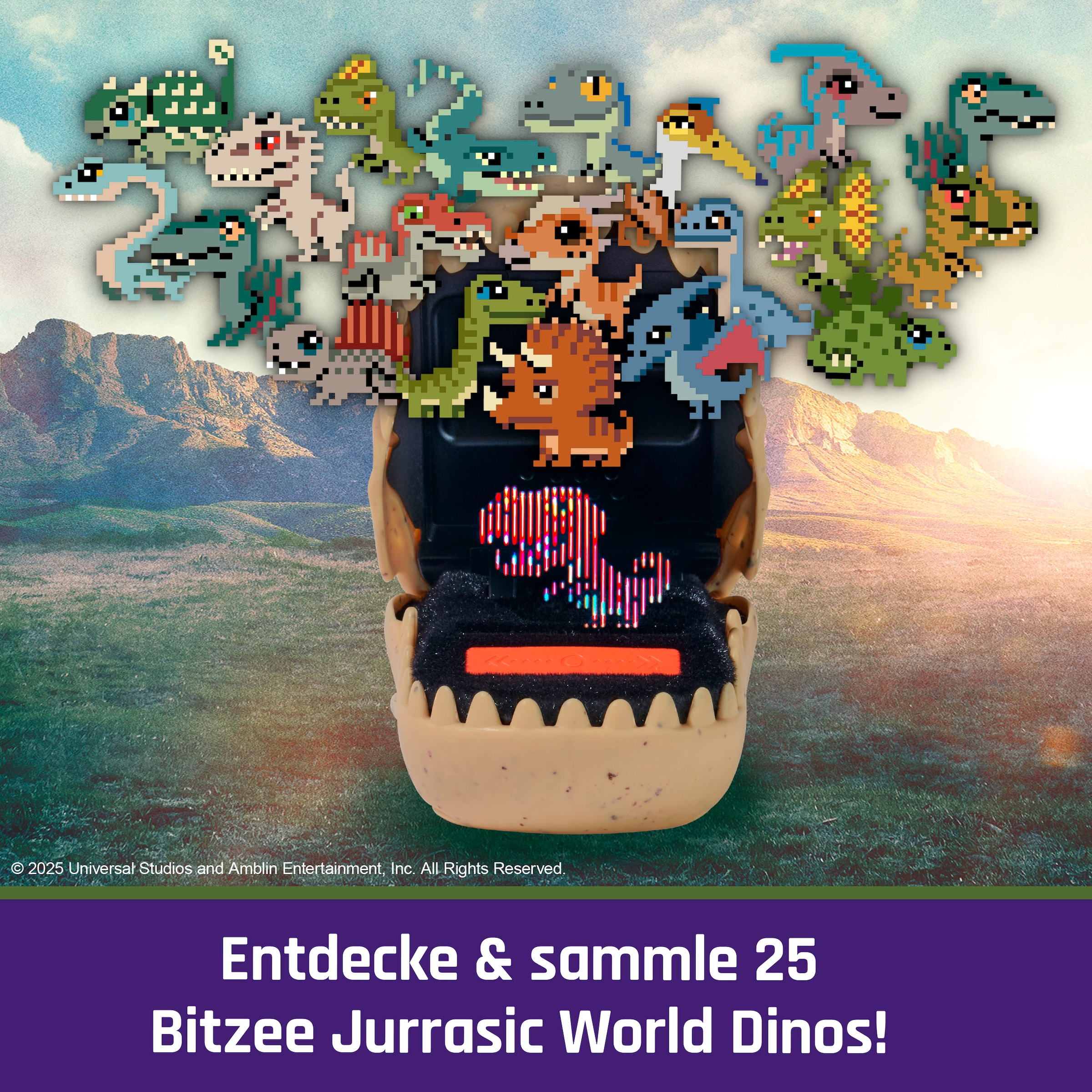Spin Master Spielfigur »Bitzee Jurassic World - Digitales interaktives Spielzeug«