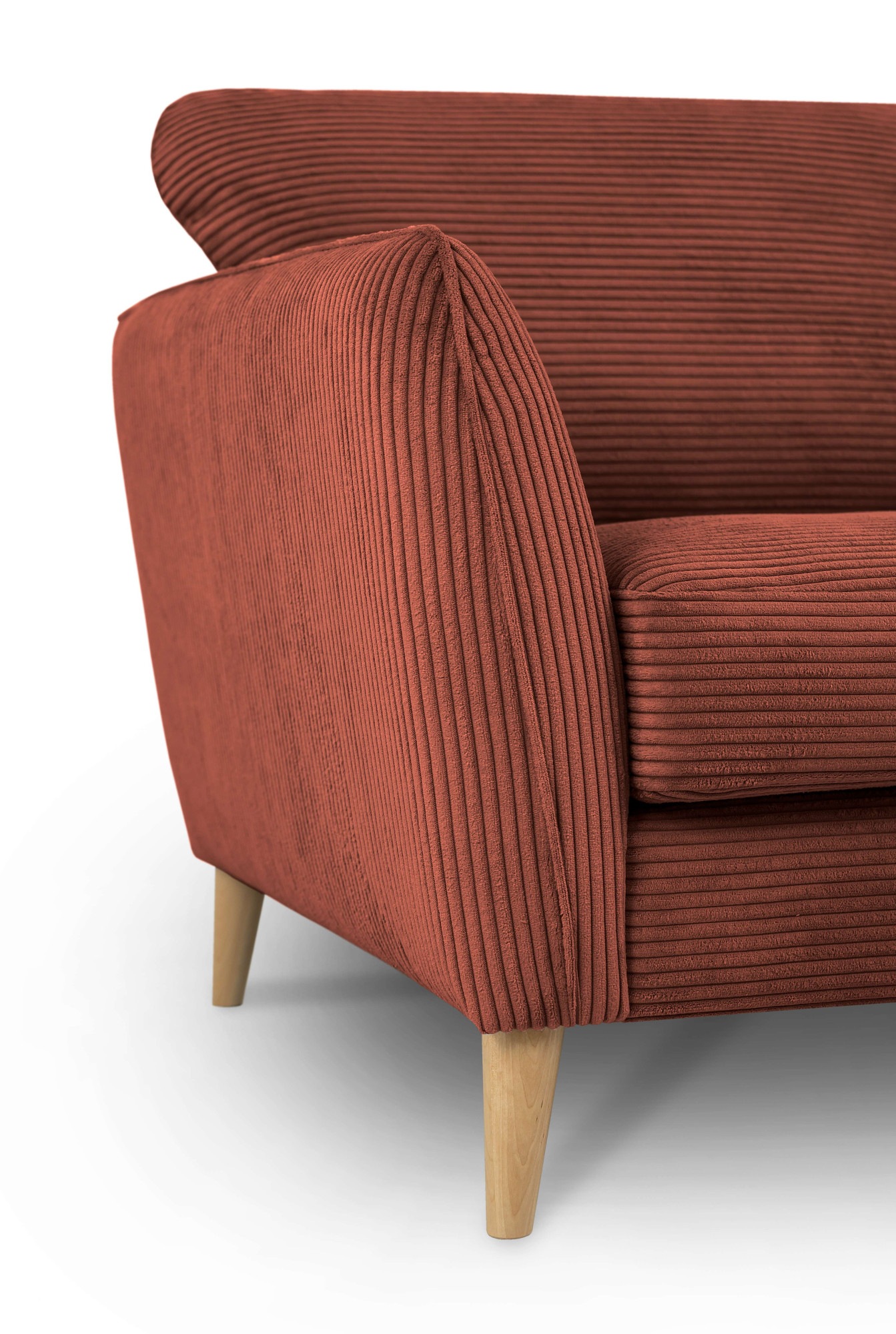 Home affaire Ecksofa »MARSEILLE (242/152cm),L-Form, Rec. rechts/links«, Massivholzbeine aus Eiche, in verschieden Bezügen und Farbvarianten
