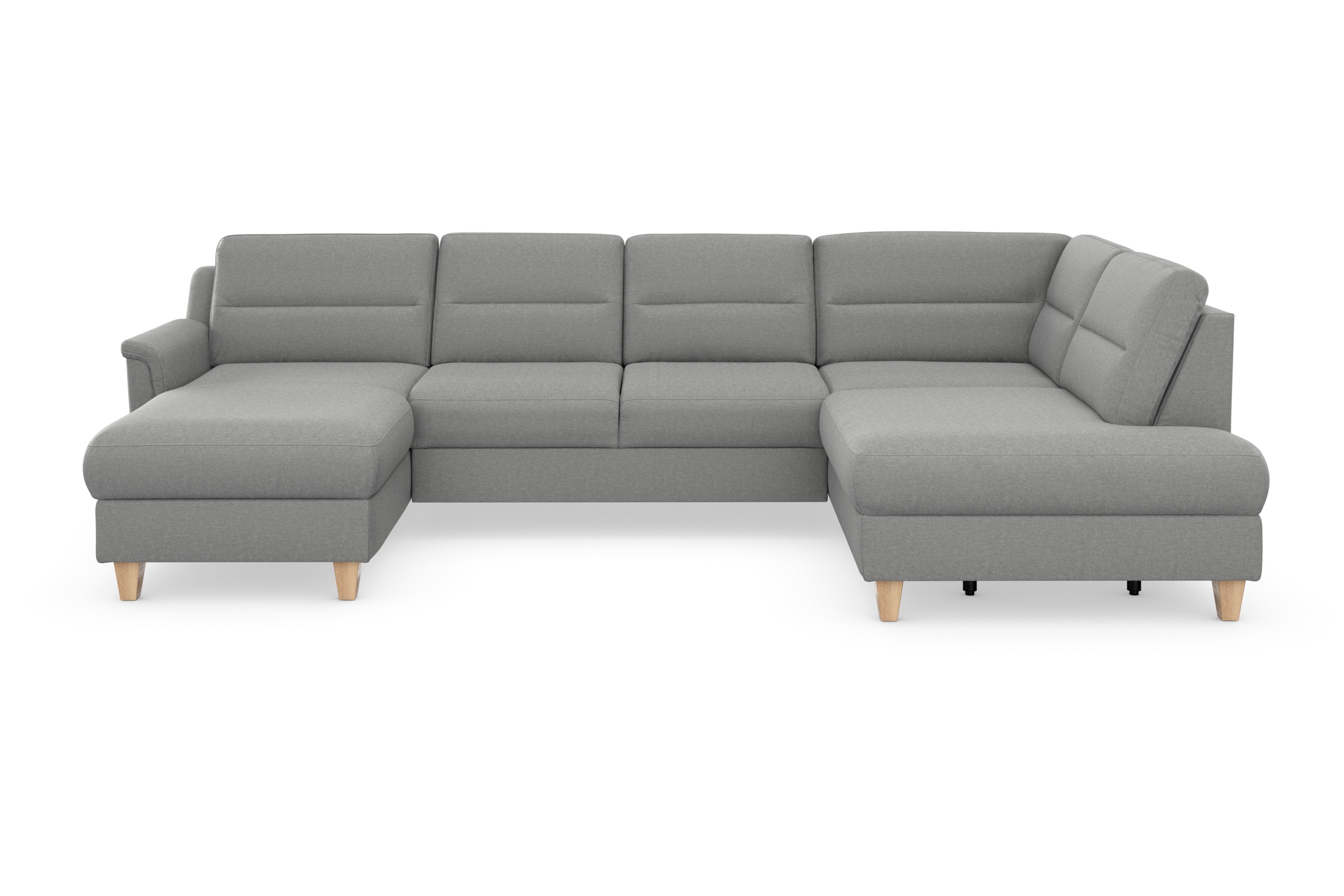 sit&more Wohnlandschaft »Farö U-Form«, inklusive Federkern, wahlweise mit Bettfunktion und Bettkasten