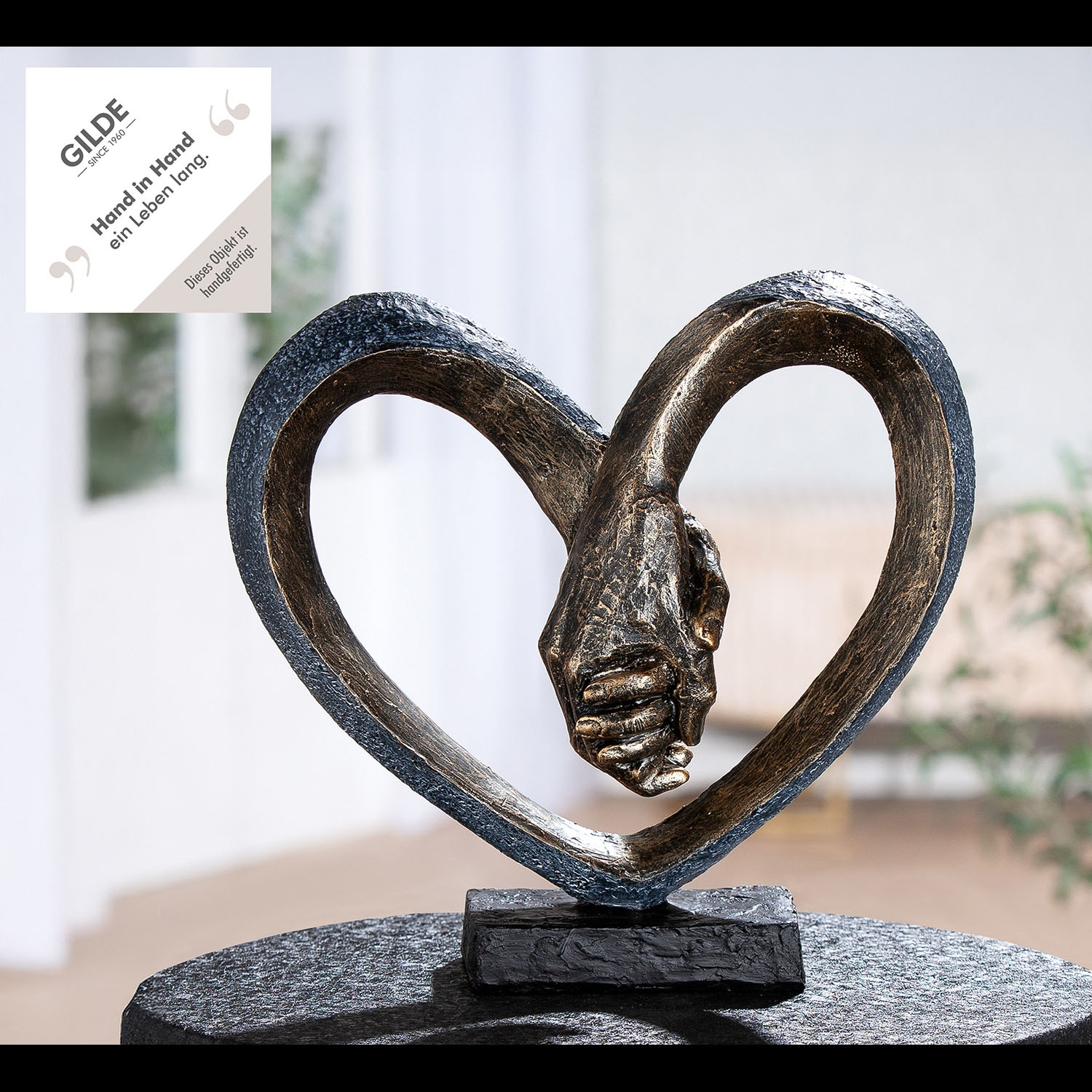 GILDE Skulptur »Skulptur Hand in Hand«