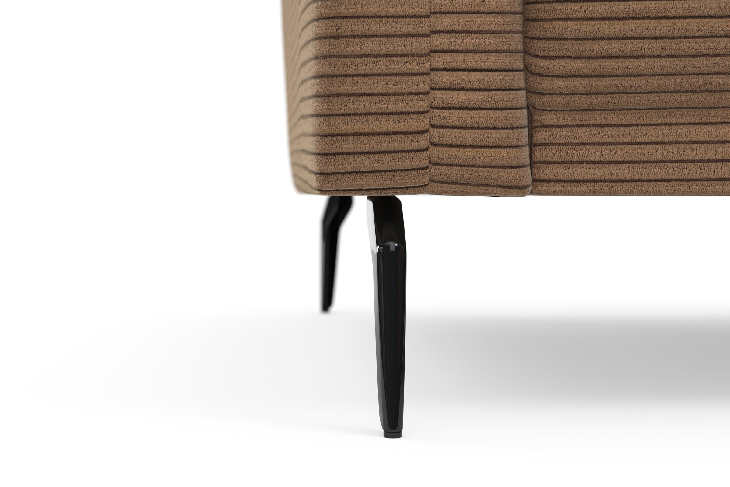 INOSIGN Ecksofa »Coco L-Form«, Sitztiefen-, Arm- und Kopfteilverstellung, Cord-Bezug, Fußhöhe 15 cm