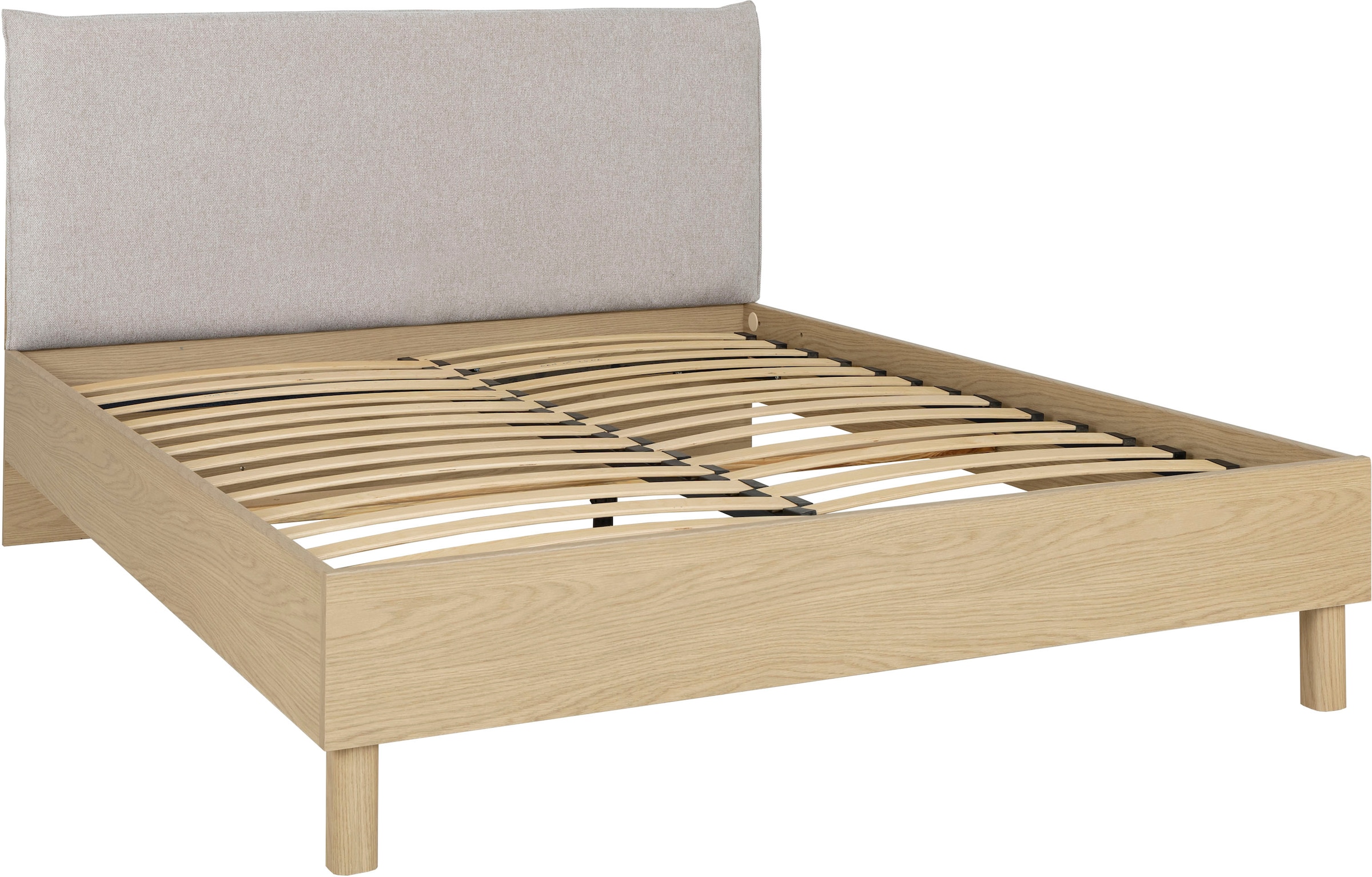 Gami Einzelbett »Auriol«, Bett 160 x 200 cm, mit gepolstertes Kopfteil aus günstig online kaufen