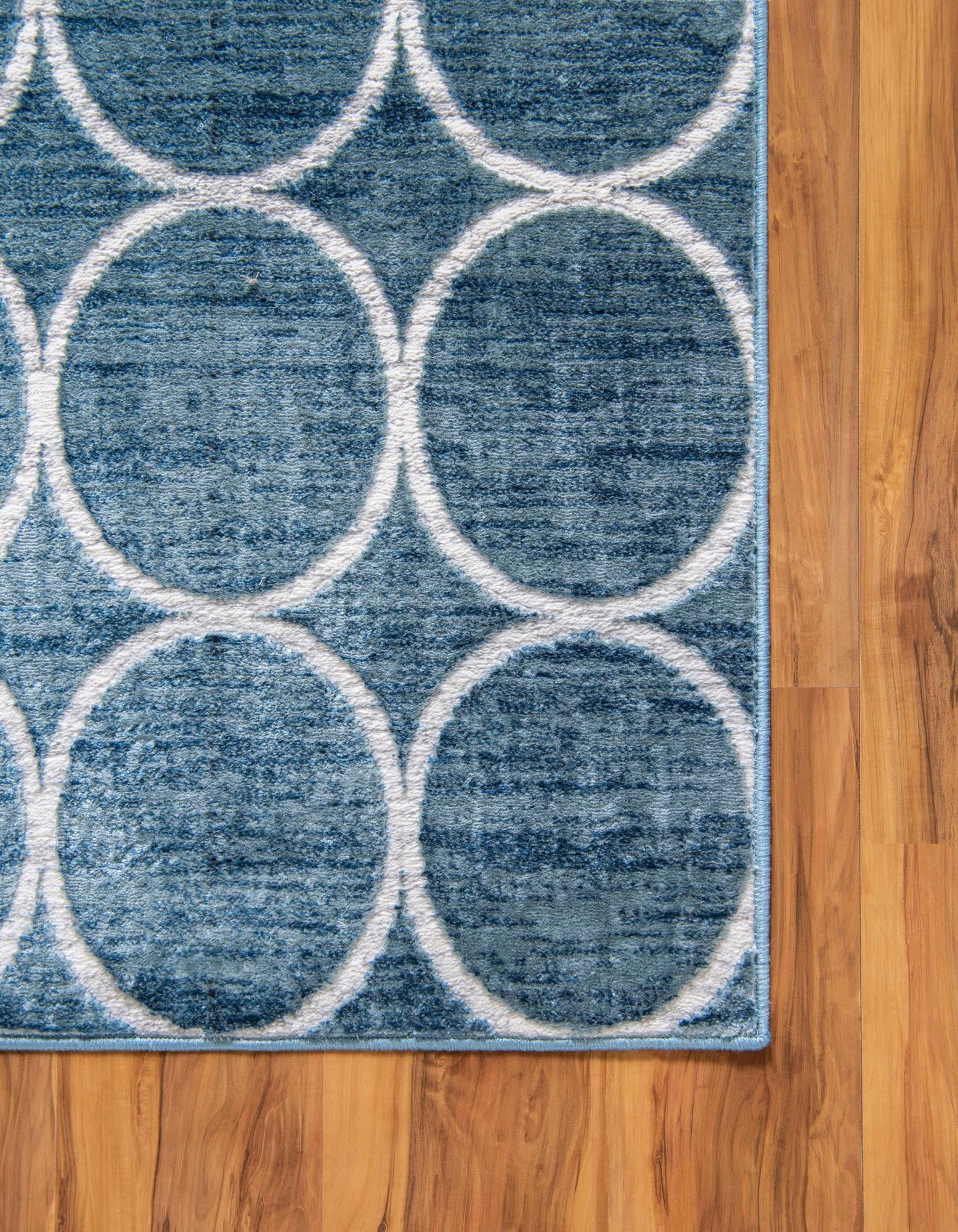 Myflair Möbel & Accessoires Teppich »Titan Trellis Lagerräumung«, rechteckig, 13 mm Höhe, Kurzflor, gewebt, modernes Design, Motiv Kreise