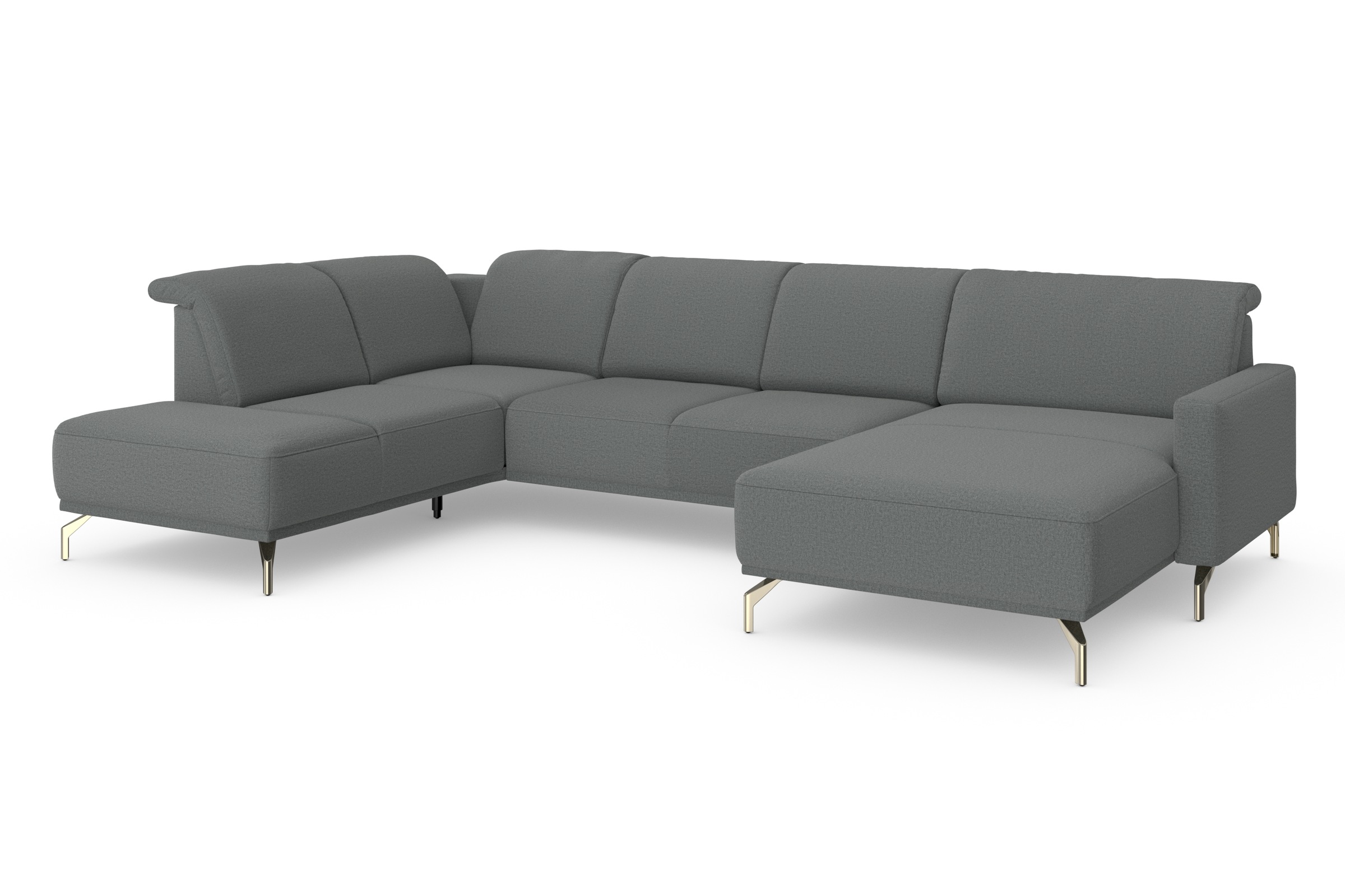 sit&more Wohnlandschaft »Bailando U-Form«, wahlweise mit Kopfteilverstellung und Vorziehsitz, motorisch