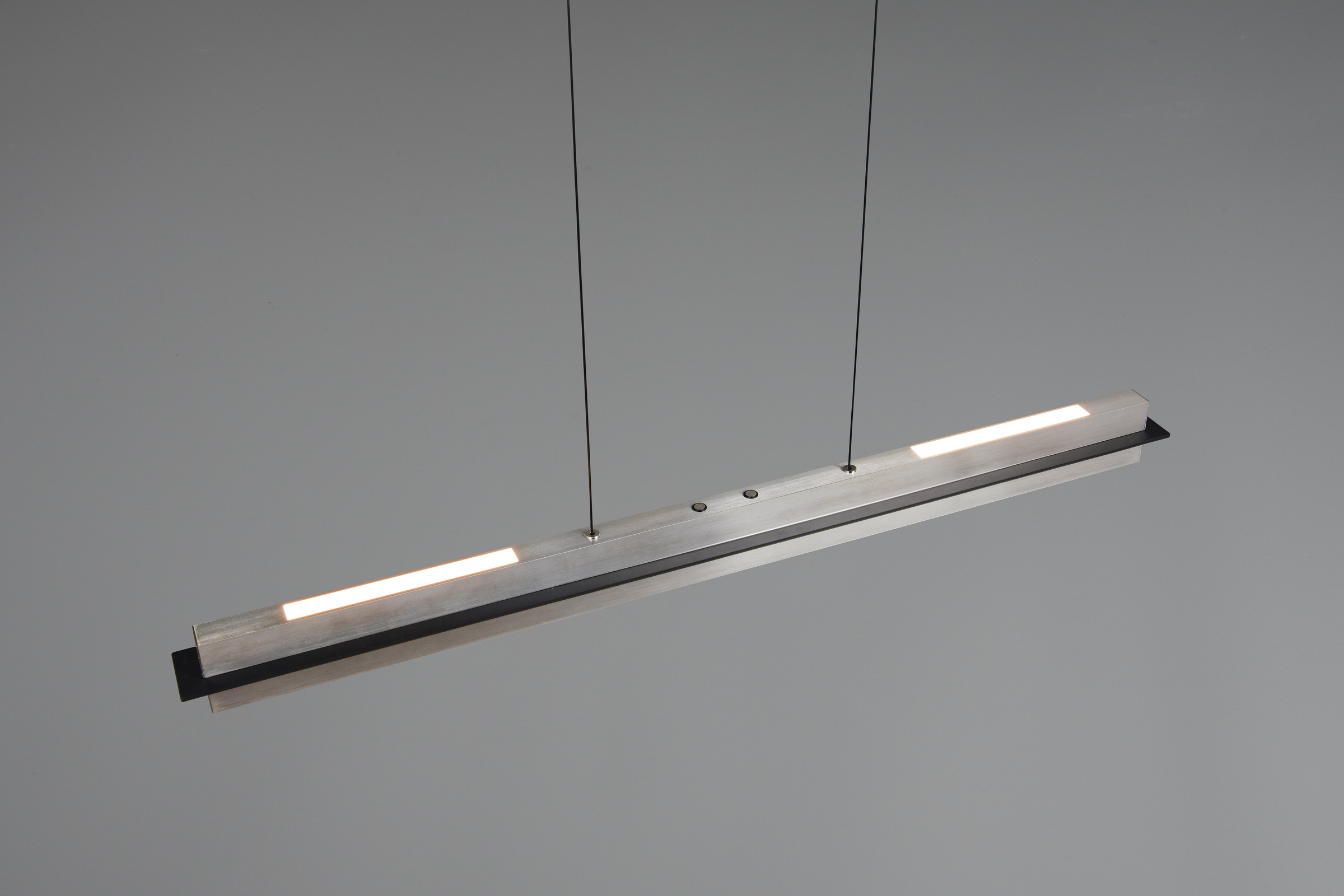 TRIO Leuchten LED Pendelleuchte »EMERSON, LED Hängeleuchte höhenverstellbar, 4-Stufen Touch Dimmer«, 1 flammig, Leuchtmittel LED-Board | LED fest integriert, Lichtfarbe einstellbar 2700-5000K warm- bis kaltweiß, Höhe max 150 cm