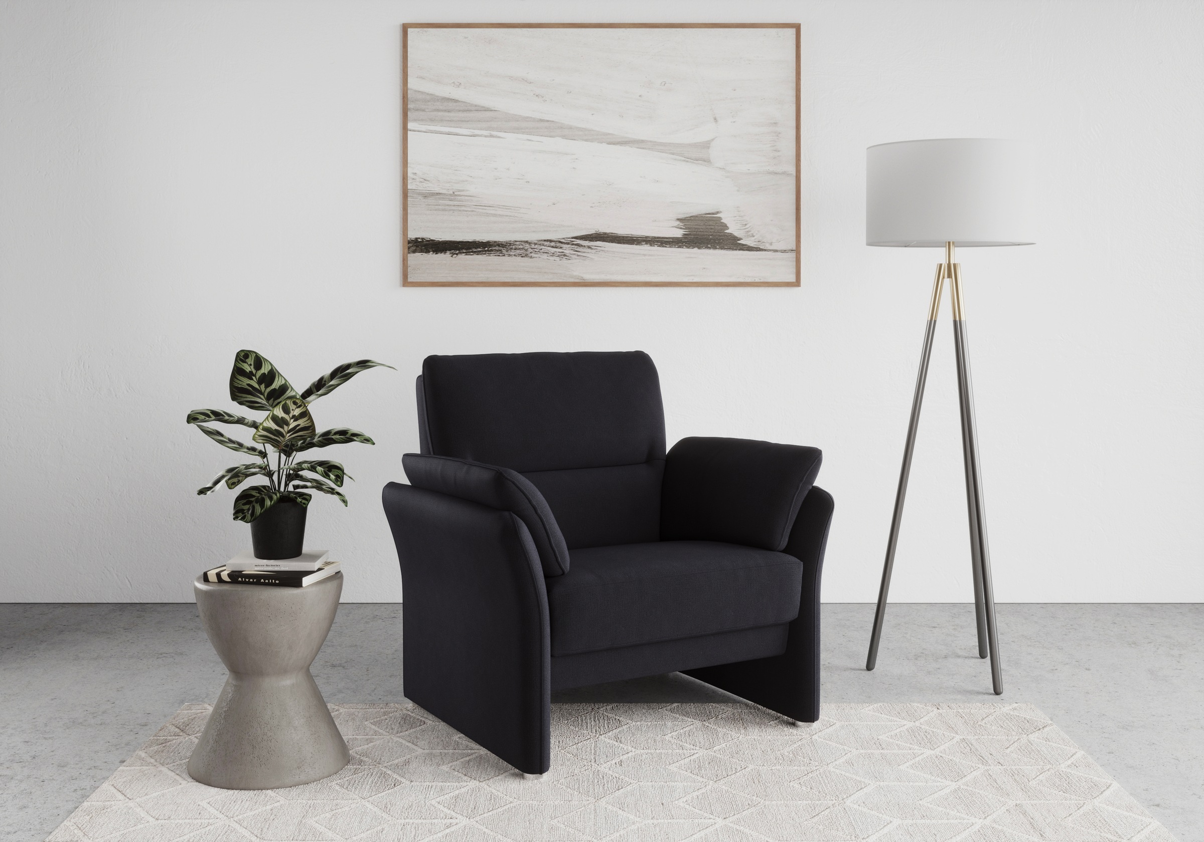 DOMO collection Sessel »Pina elegant und zeitloser Clubsessel, bequemer Coc günstig online kaufen