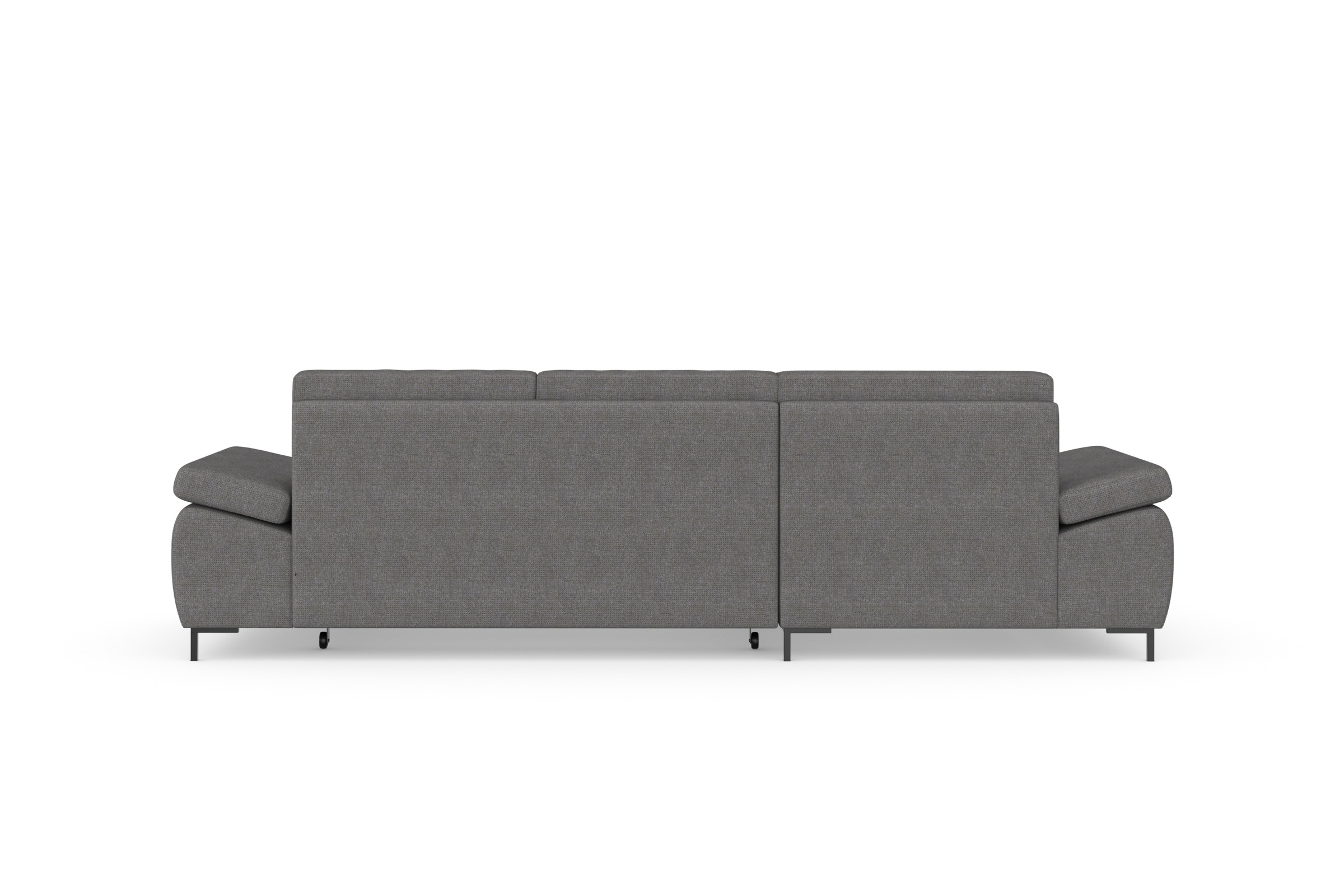 DOMO collection Ecksofa »Capelo L-Form«, mit Armteilverstellung, wahlweise mit Bettfunktion, Federkern