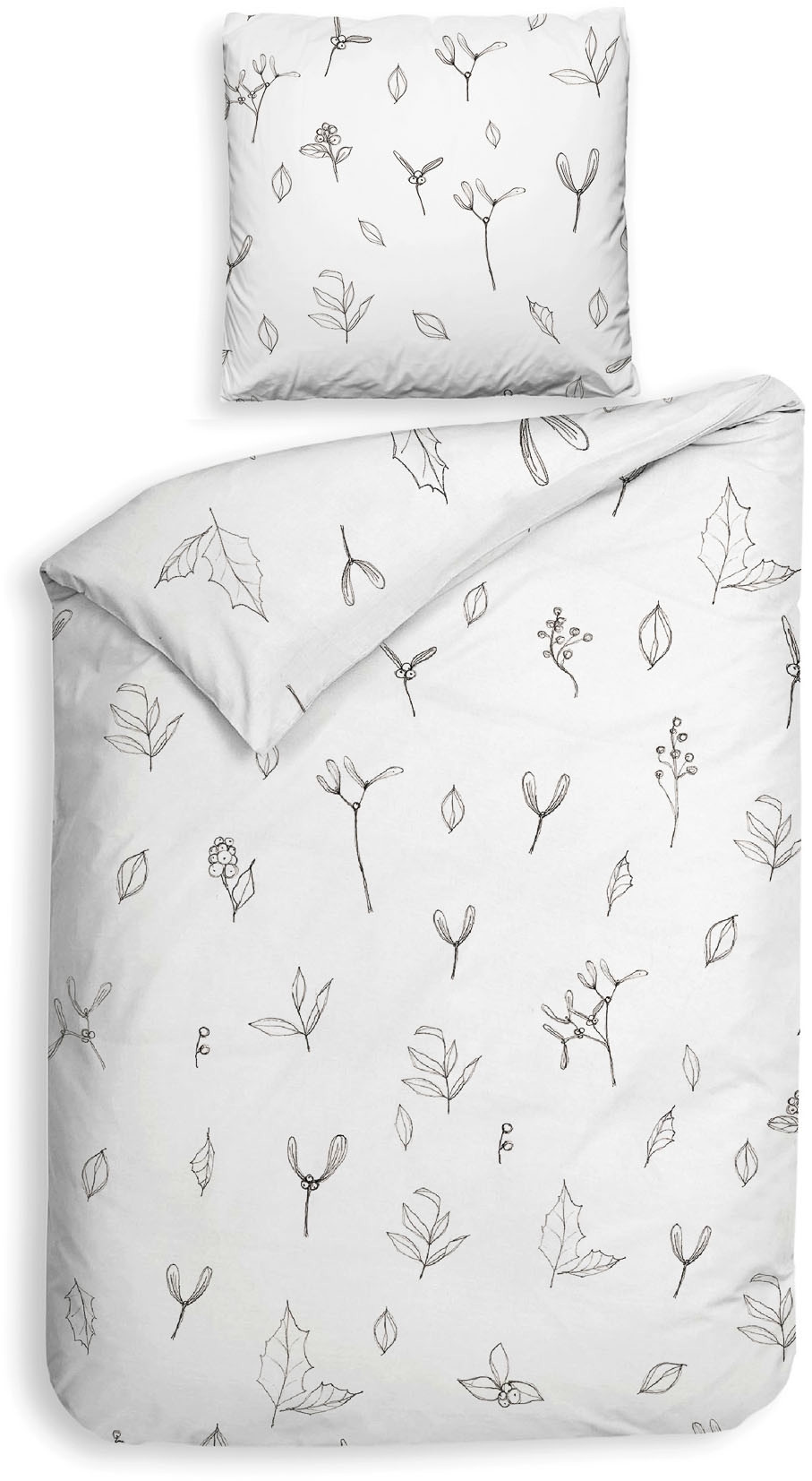 Heckett & Lane Bettwäsche »Heckettlane Bettwäsche Fresia« 2 Bettwäsche aus 100% Baumwolle, hochwertige Renforcé, ab 135x200 cm.