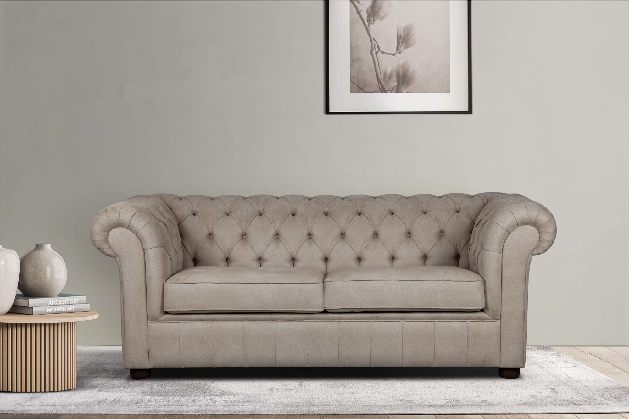 Home affaire 3-Sitzer »CHARENTE, optionale Schlafsofa, Chesterfield-Sofa, B günstig online kaufen