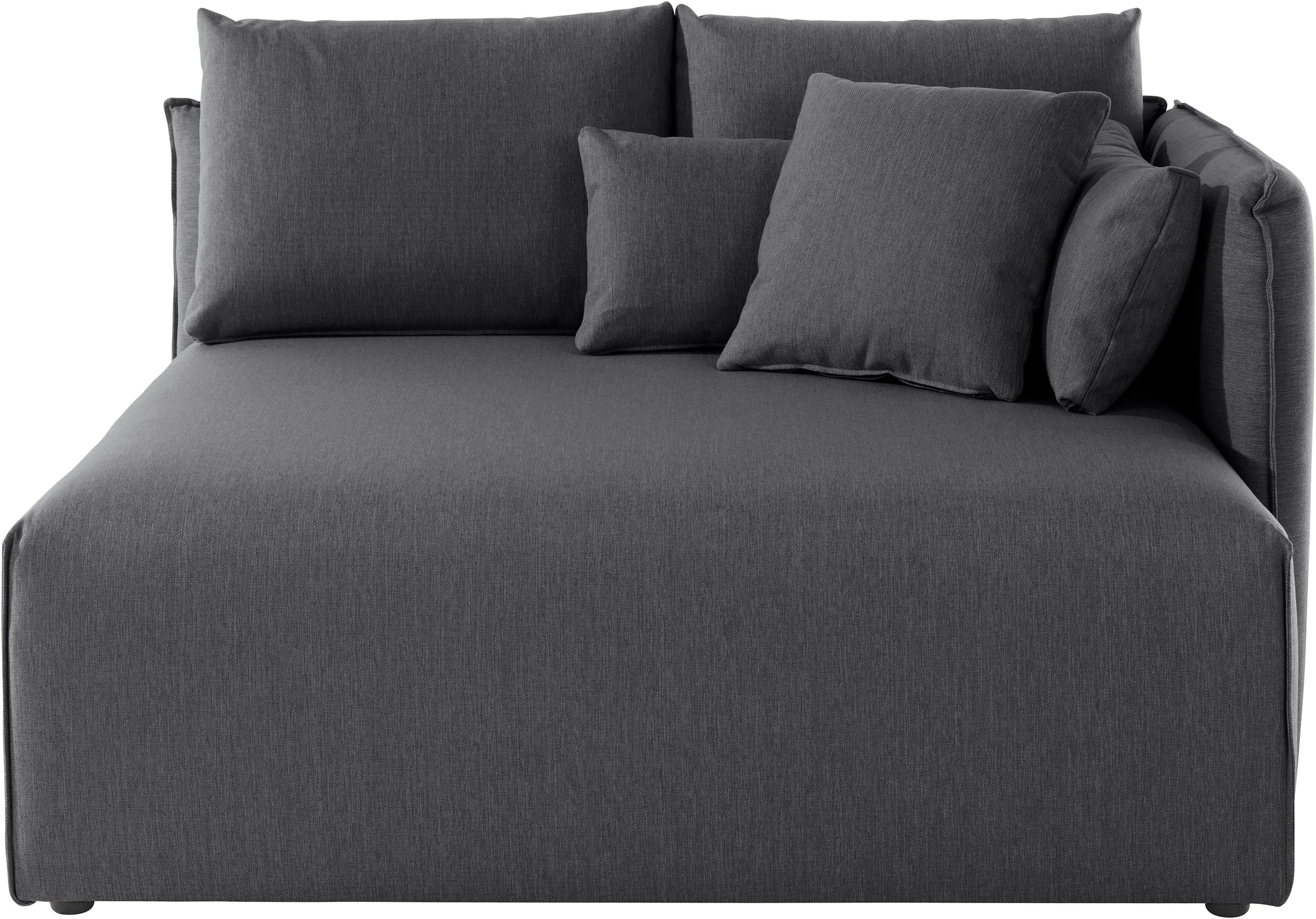 andas Ottomane »Nöre«, kurzes Lounge-Modul - zum Zusammenstellen, Breite 138 cm, Tiefe 128 cm